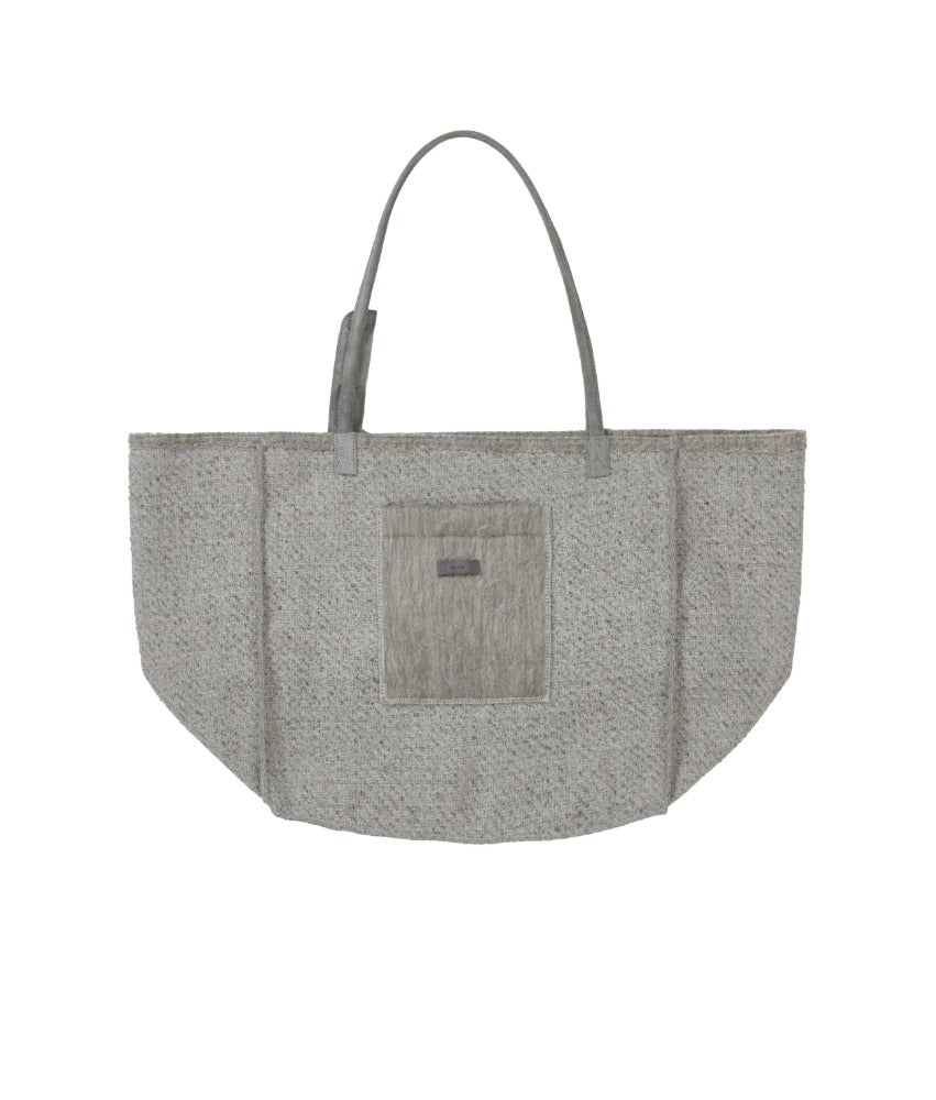 XLIM - Ep.8 Synopsis 01 Fur Bag (Gray) product image 1 | TRAB K-Fashion Australia
