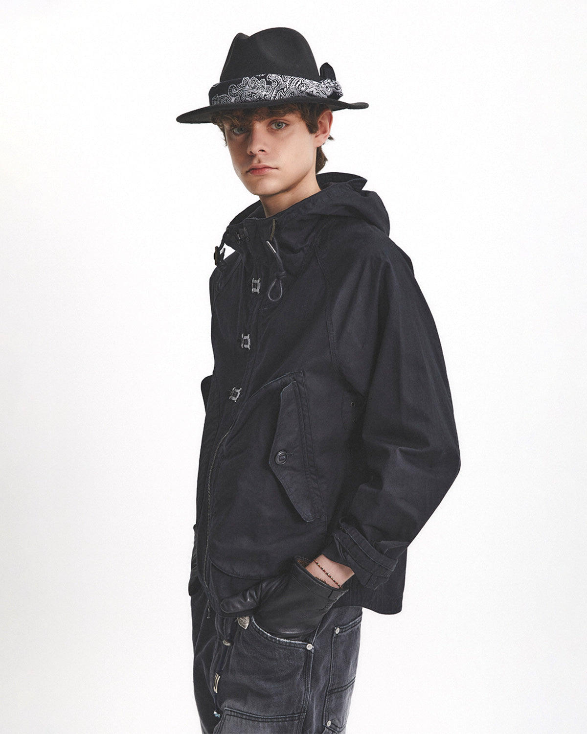 Eastlogue - Deck Parka (Black) product image 3 | TRAB K-Fashion Australia