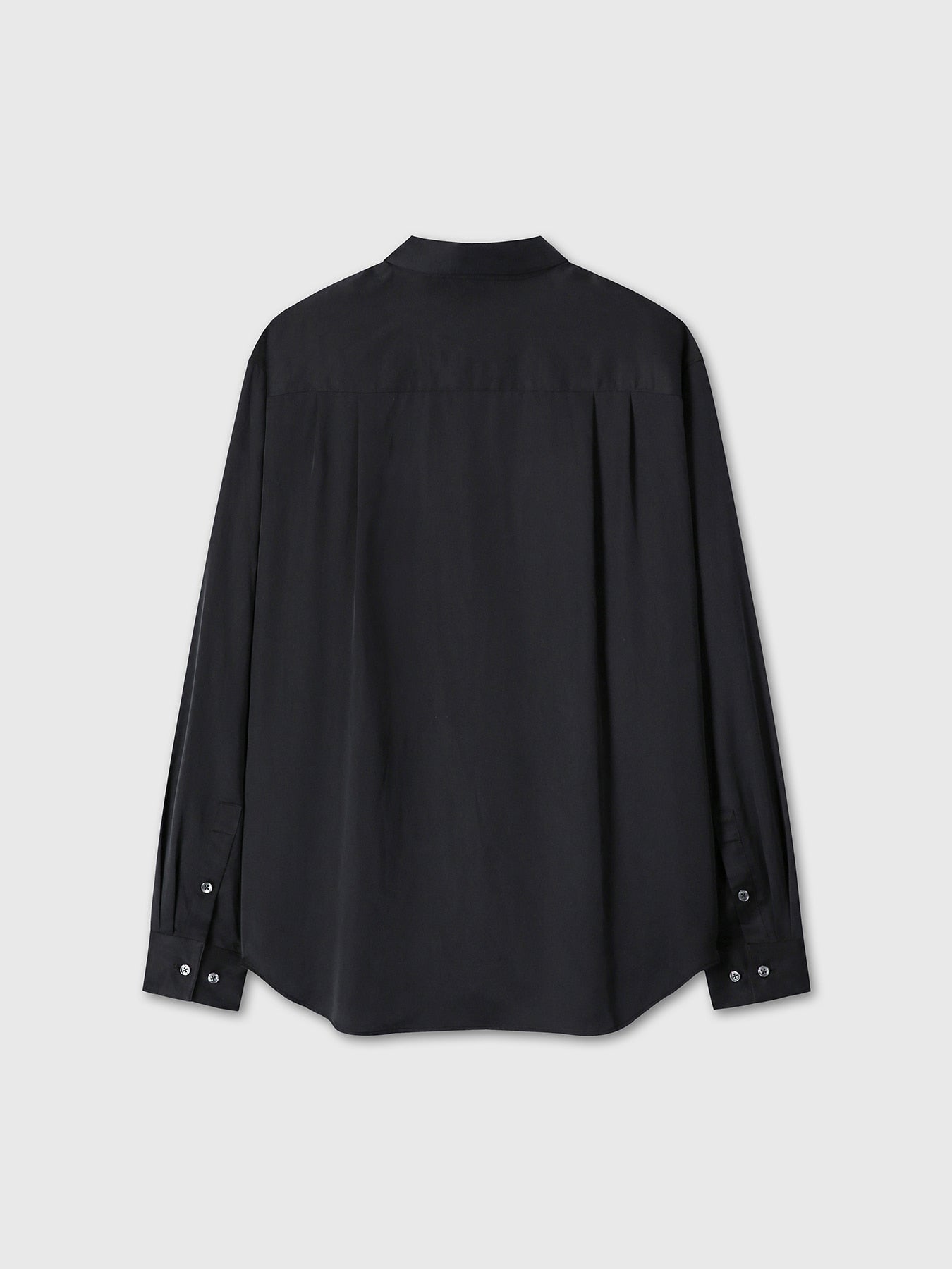 Tonywack - Silk Cotton Essential Shirt (Black) product image 10 | TRAB K-Fashion Australia
