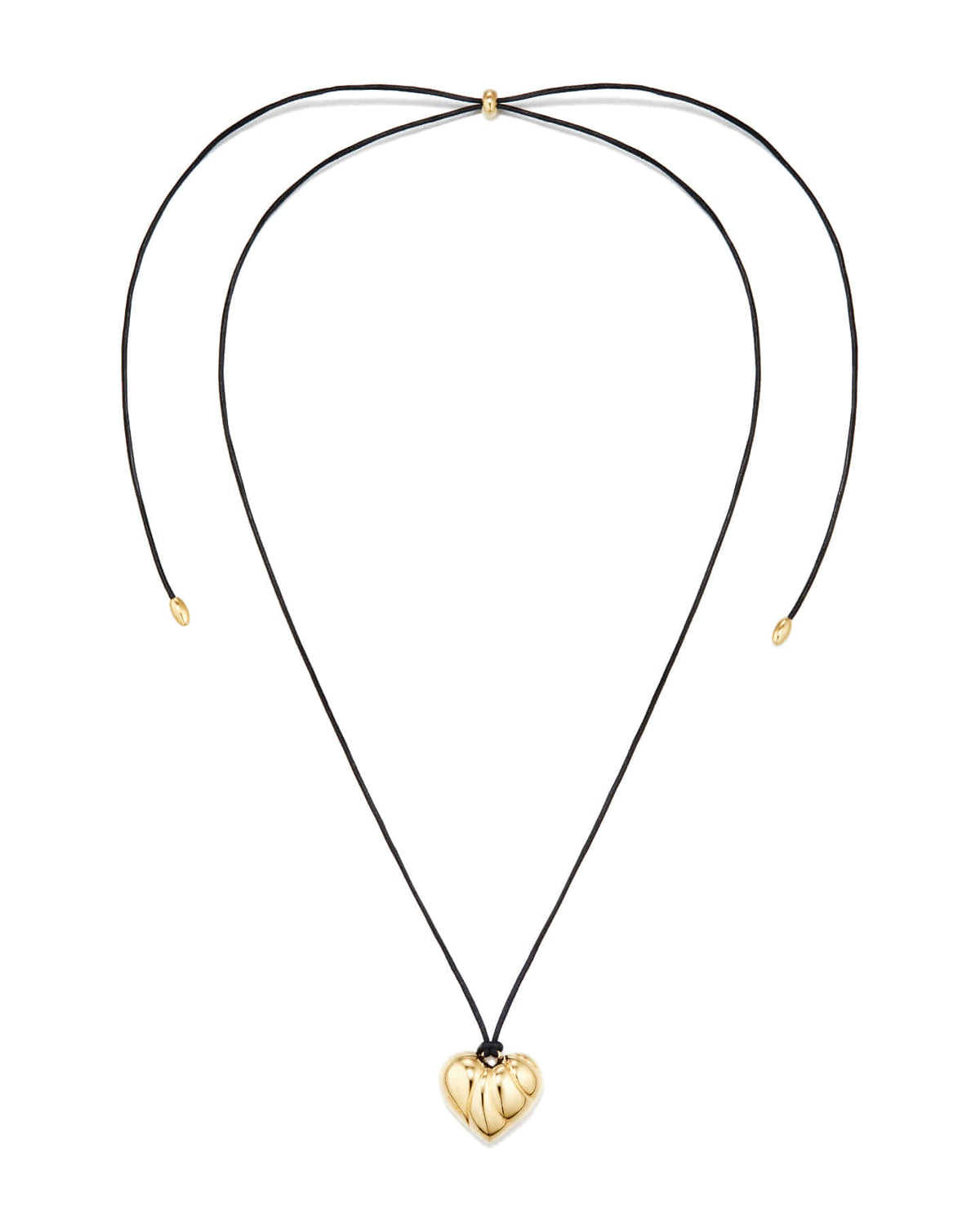 Numbering - Wavy Heart Leather Cord Necklace #5766 product image 7 | TRAB K-Fashion Australia