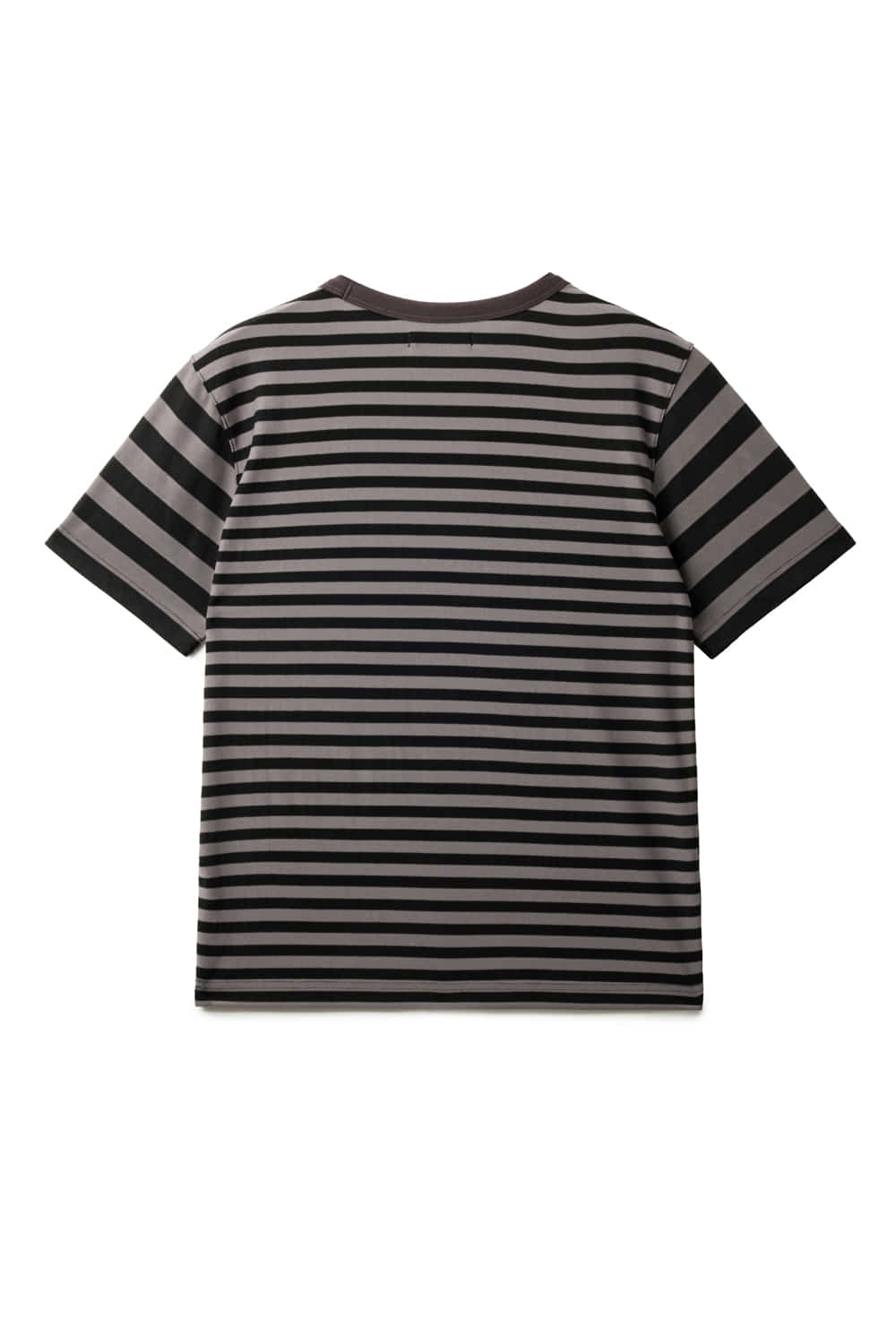 Hatchingroom - Triple Pocket Tee Stripe (Brown Charcoal) product image 2 | TRAB K-Fashion Australia
