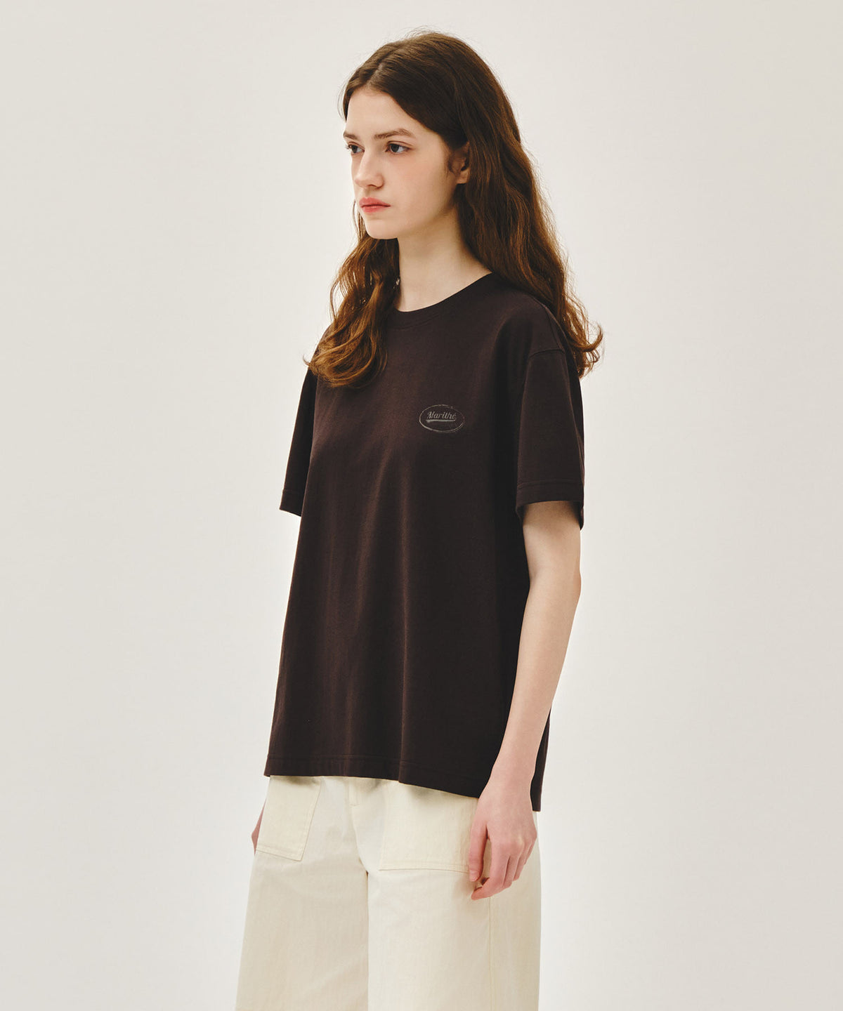 Marithe & Francois Girbaud - Vintage Logo Typo Tee (Brown) product image 2 | TRAB K-Fashion Australia