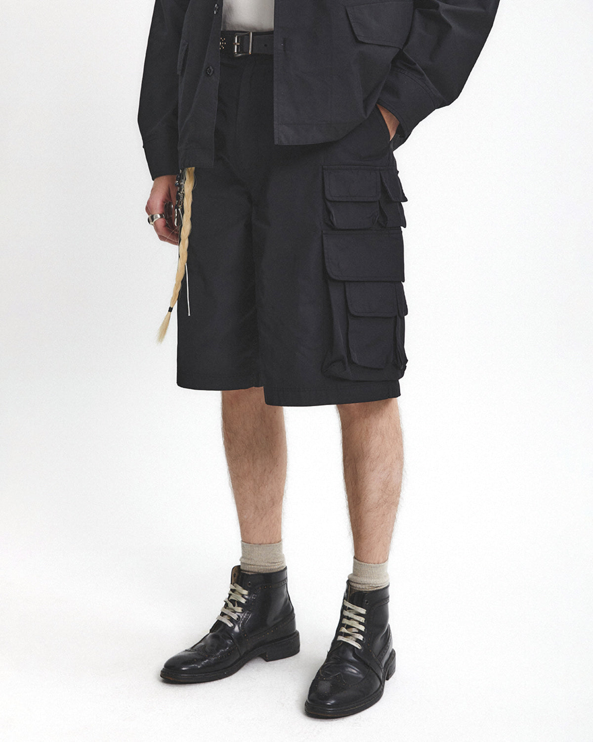 Eastlogue - Cameraman Shorts (Black) product image 3 | TRAB K-Fashion Australia