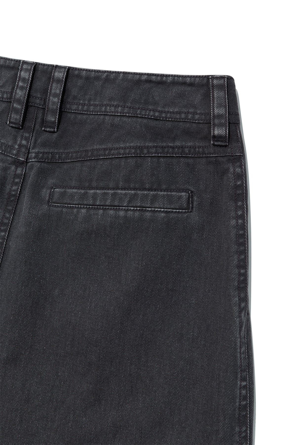 Matin Kim - Side Pocket Point Midi Skirt (Charcoal) product image 5 | TRAB K-Fashion Australia