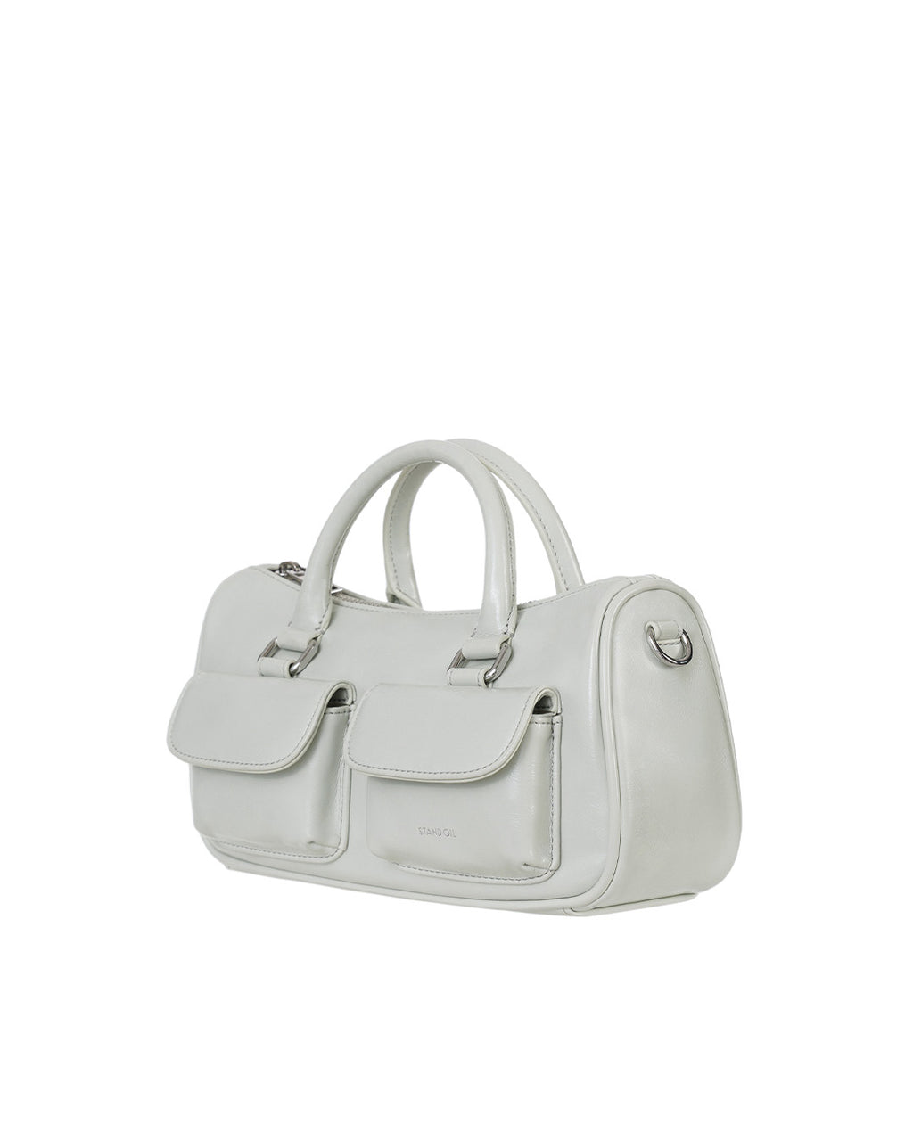 Stand Oil - Chubby Half Bag (Pale Grey) product image 2 | TRAB K-Fashion Australia