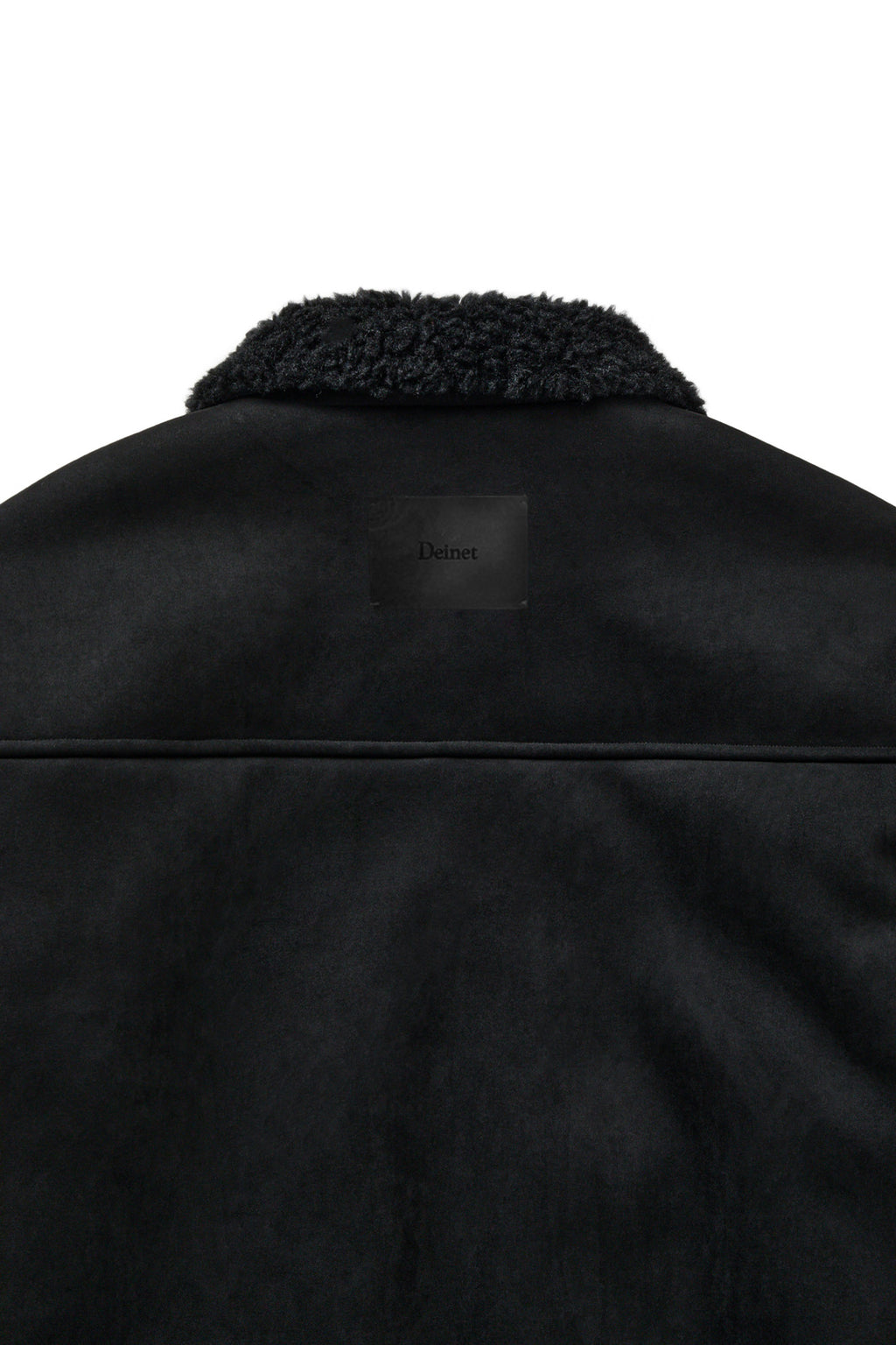 Deinet - Faux Suede Fur Mustang Jacket (Black) product image 4 | TRAB K-Fashion Australia