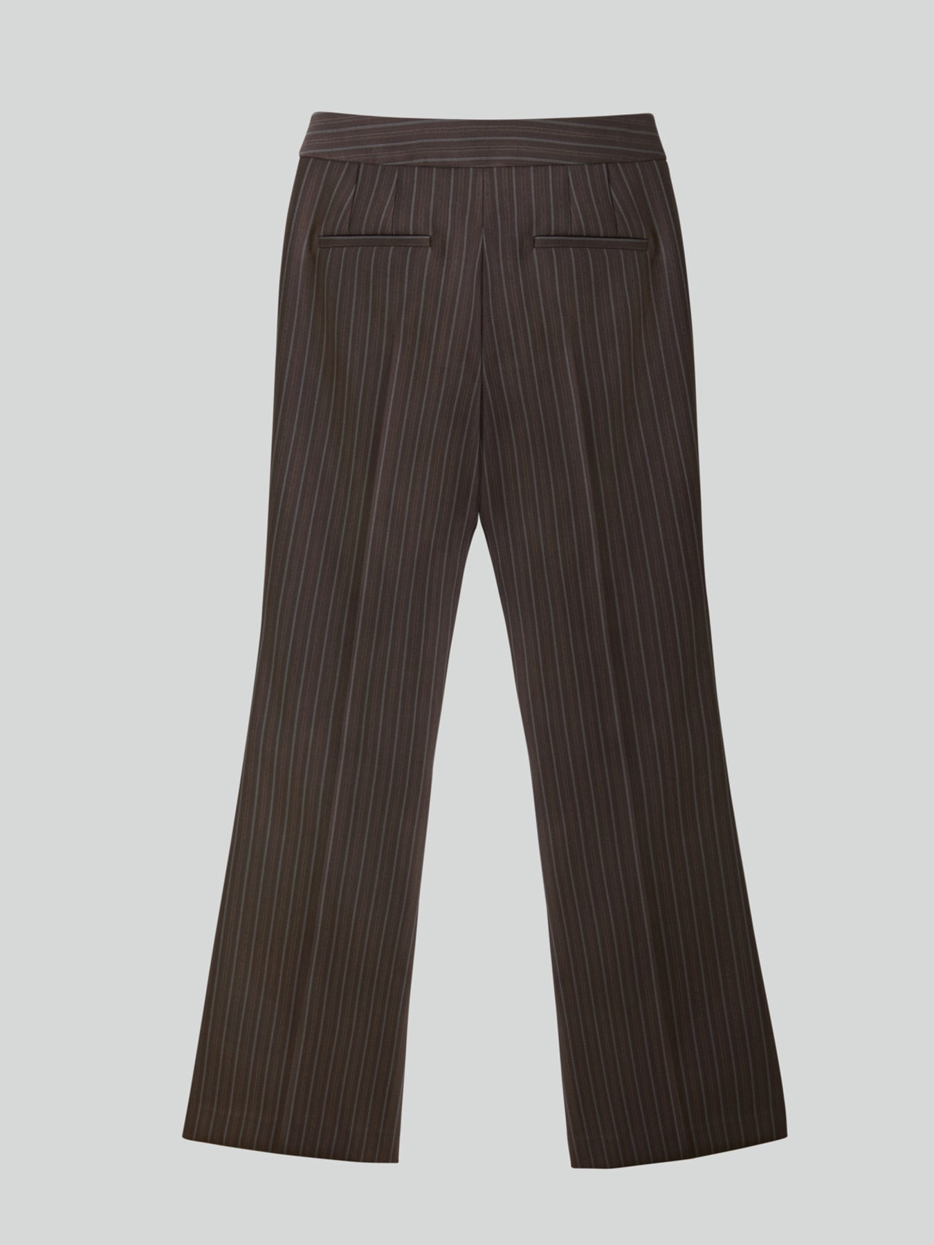 Recto - Rc Signature Stripe Flare Pants (Sepia Grey) product image 11 | TRAB K-Fashion Australia
