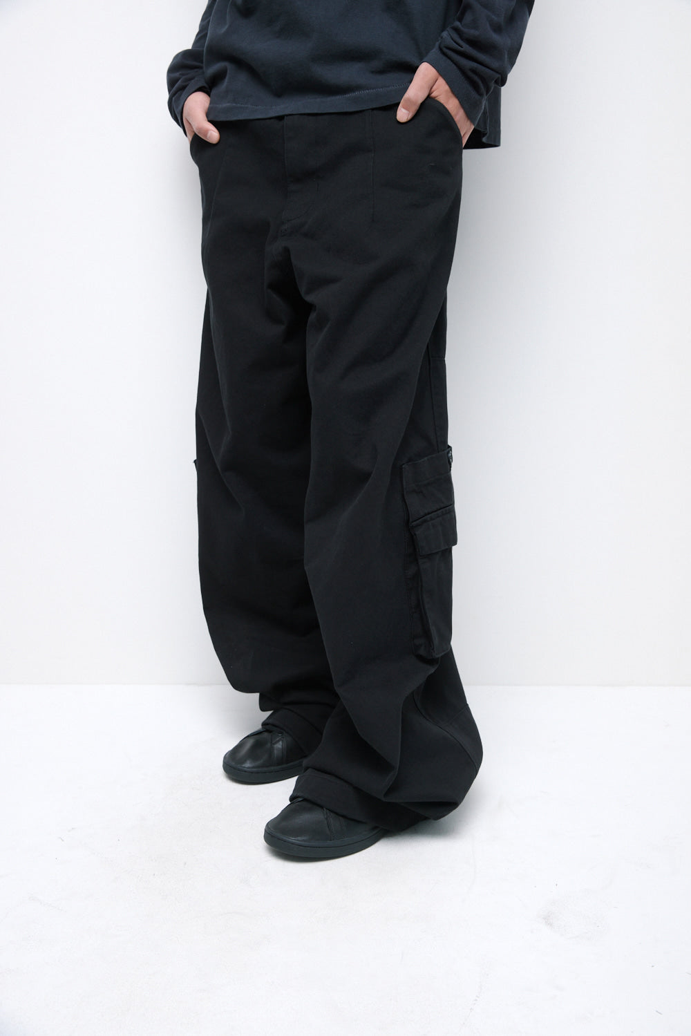 Hatchingroom - Cargo Chino Pants (Black) product image 10 | TRAB K-Fashion Australia