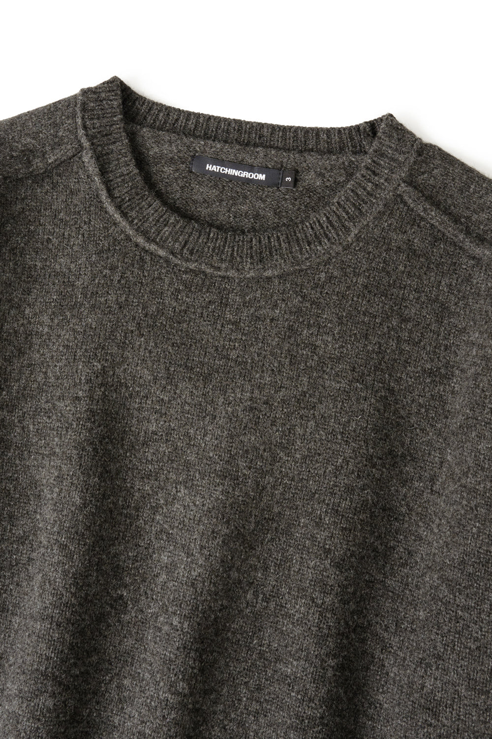 Hatchingroom - Reverse Damage Sweater (Charcoal) product image 3 | TRAB K-Fashion Australia