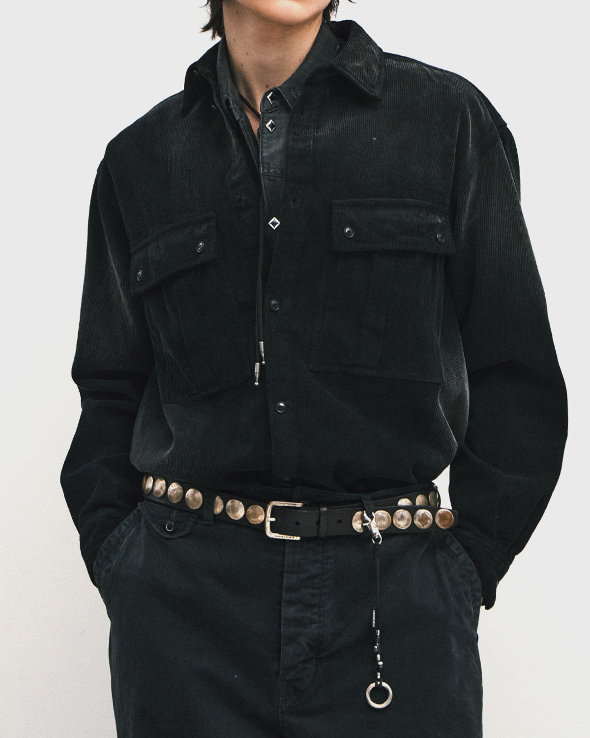 Eastlogue - Army Field Shirts (Fading Black Corduroy) product image 3 | TRAB K-Fashion Australia