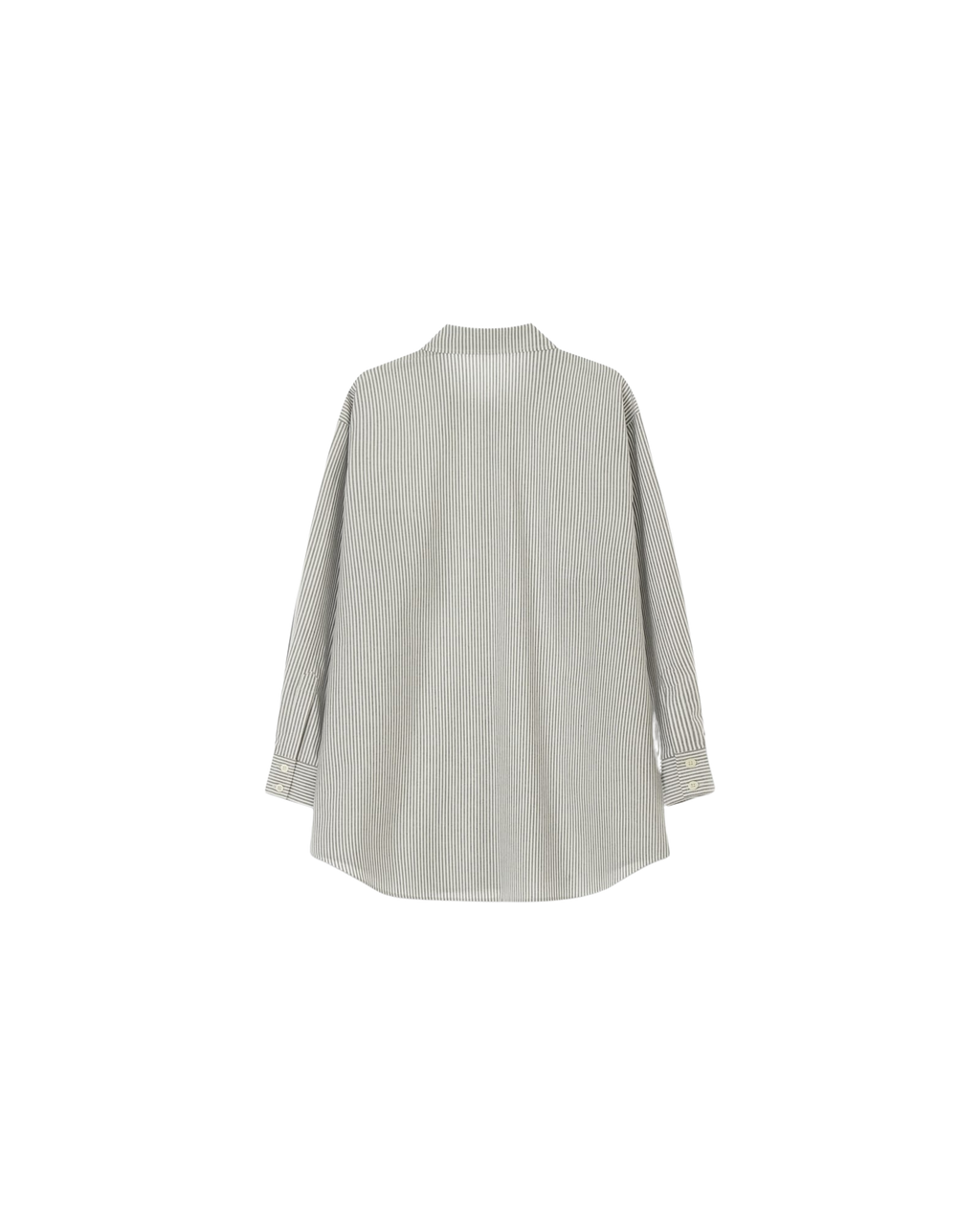 Kimhe Kim - Striped Kimhekim Label Shirt (Black) product image 2 | TRAB K-Fashion Australia