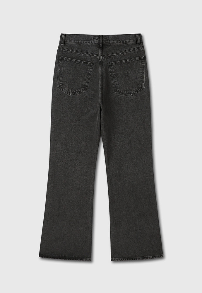 Tonywack - Loose-Fit Flared Denim Jeans (Faded Carbon) product image 8 | TRAB K-Fashion Australia