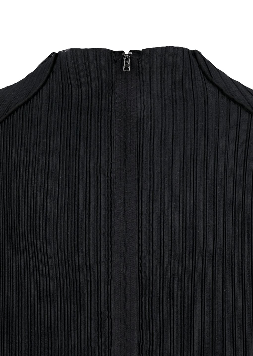 Amomento - [Pre-Order] Pleats Zip Up Jumper (Black) product image 7 | TRAB K-Fashion Australia