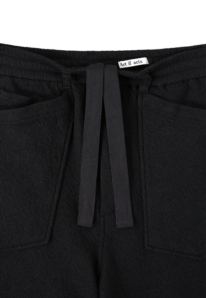 Art if acts - Washed Wool US M-35 Pants (Black) product image 9 | TRAB K-Fashion Australia