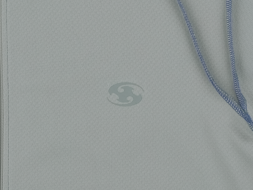 San San Gear - Overlock Mesh Zip-Up (Grey) product image 9 | TRAB K-Fashion Australia