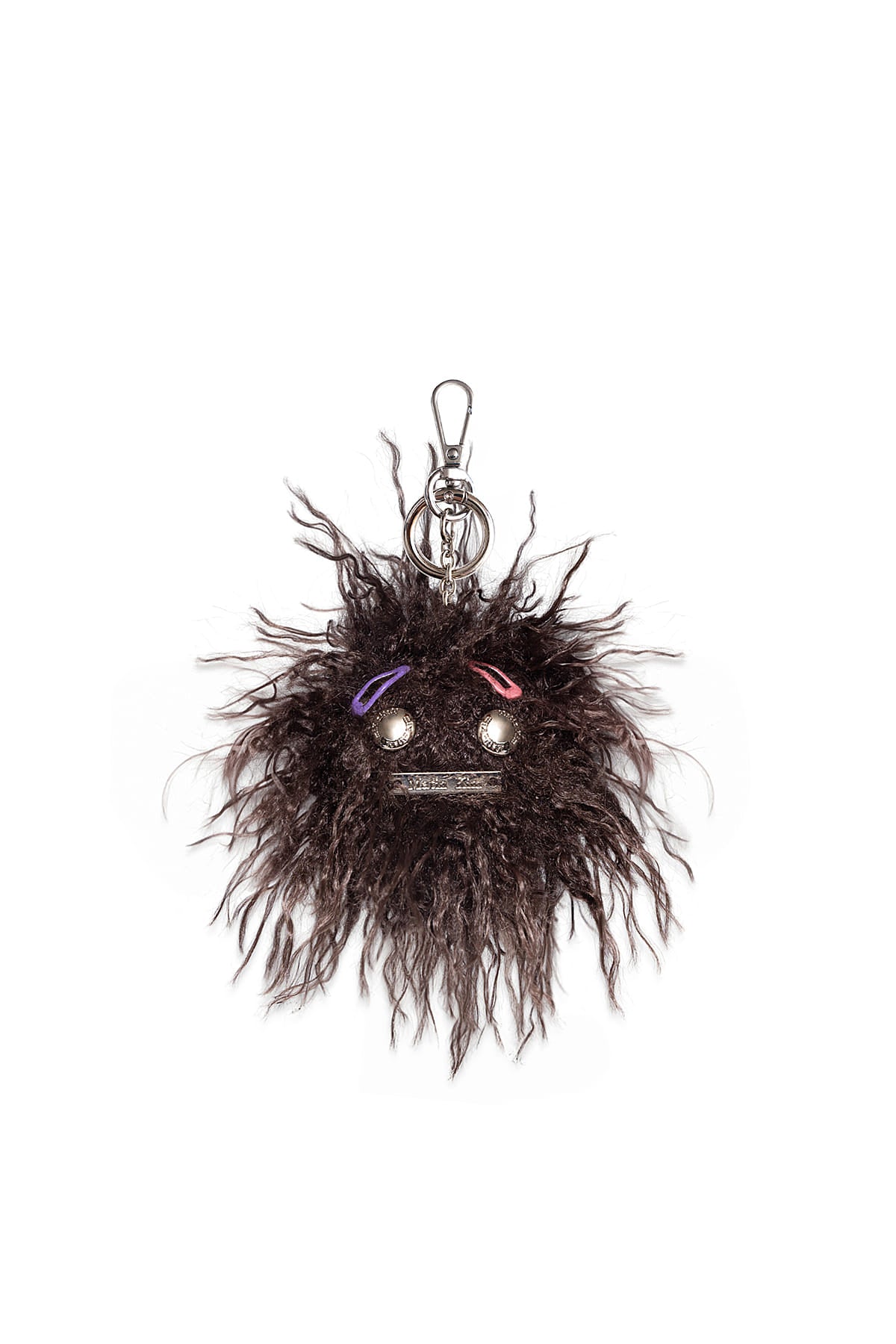 Matin Kim - Oddball Fur Keyring (Brown) product image 1 | TRAB K-Fashion Australia
