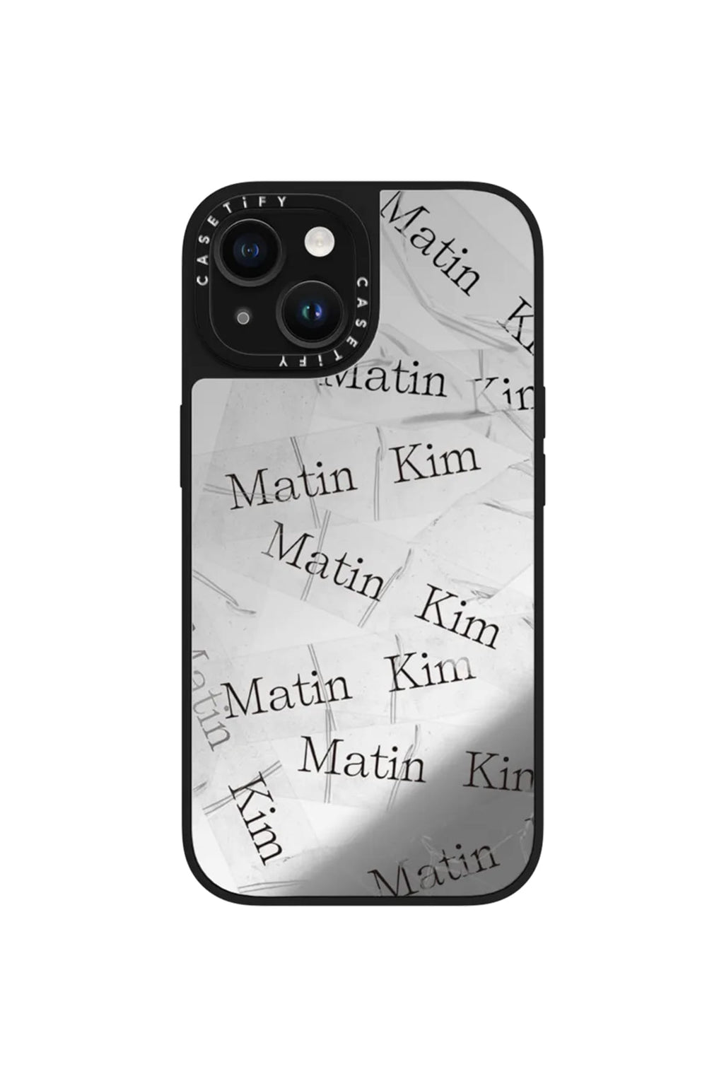 Matin Kim - Matin Kim X Casetify Tape Case (Silver) product image 2 | TRAB K-Fashion Australia