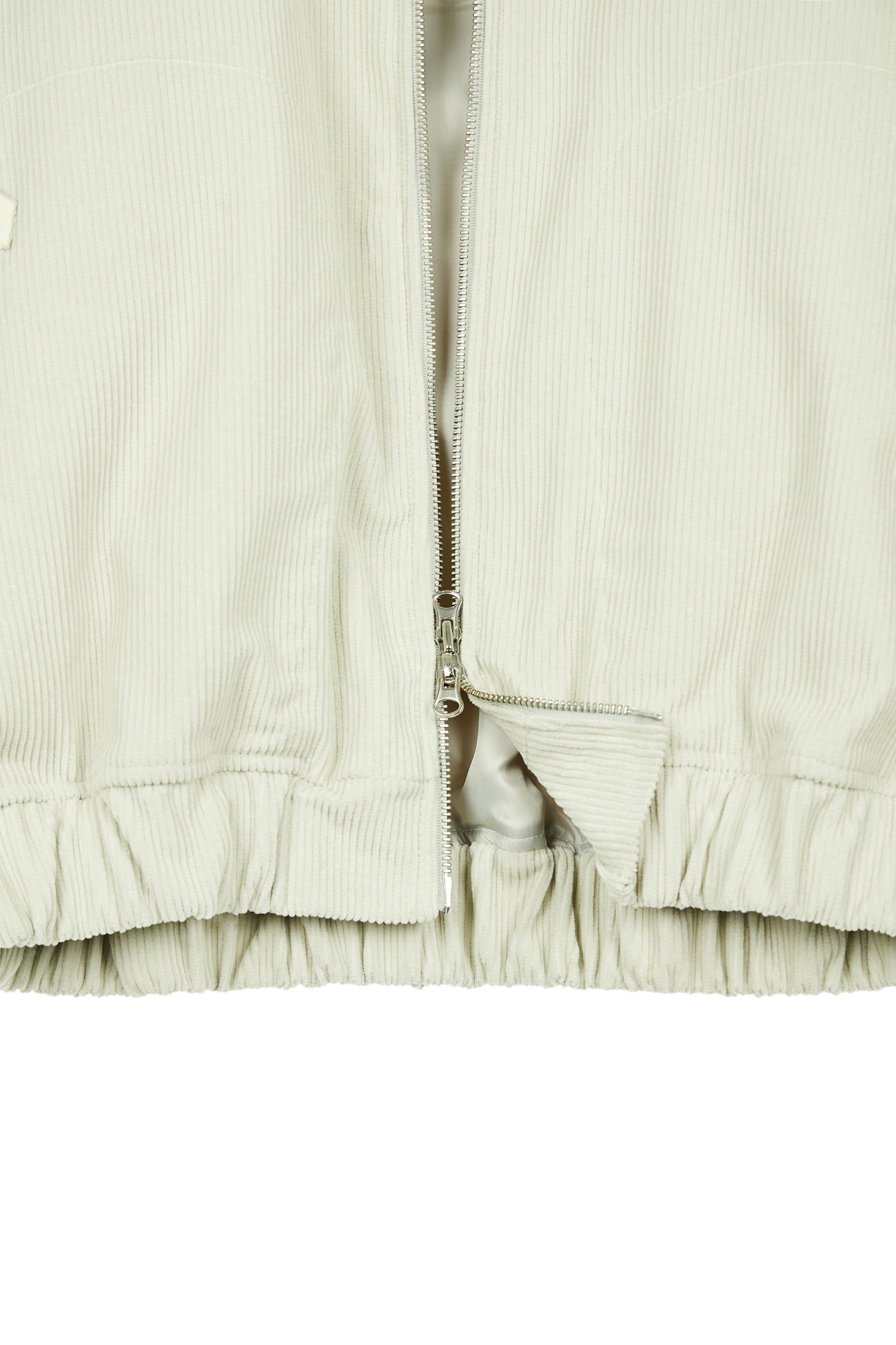 Deinet - D & Friends Corduroy Varsity Jacket (Ivory) product image 10 | TRAB K-Fashion Australia
