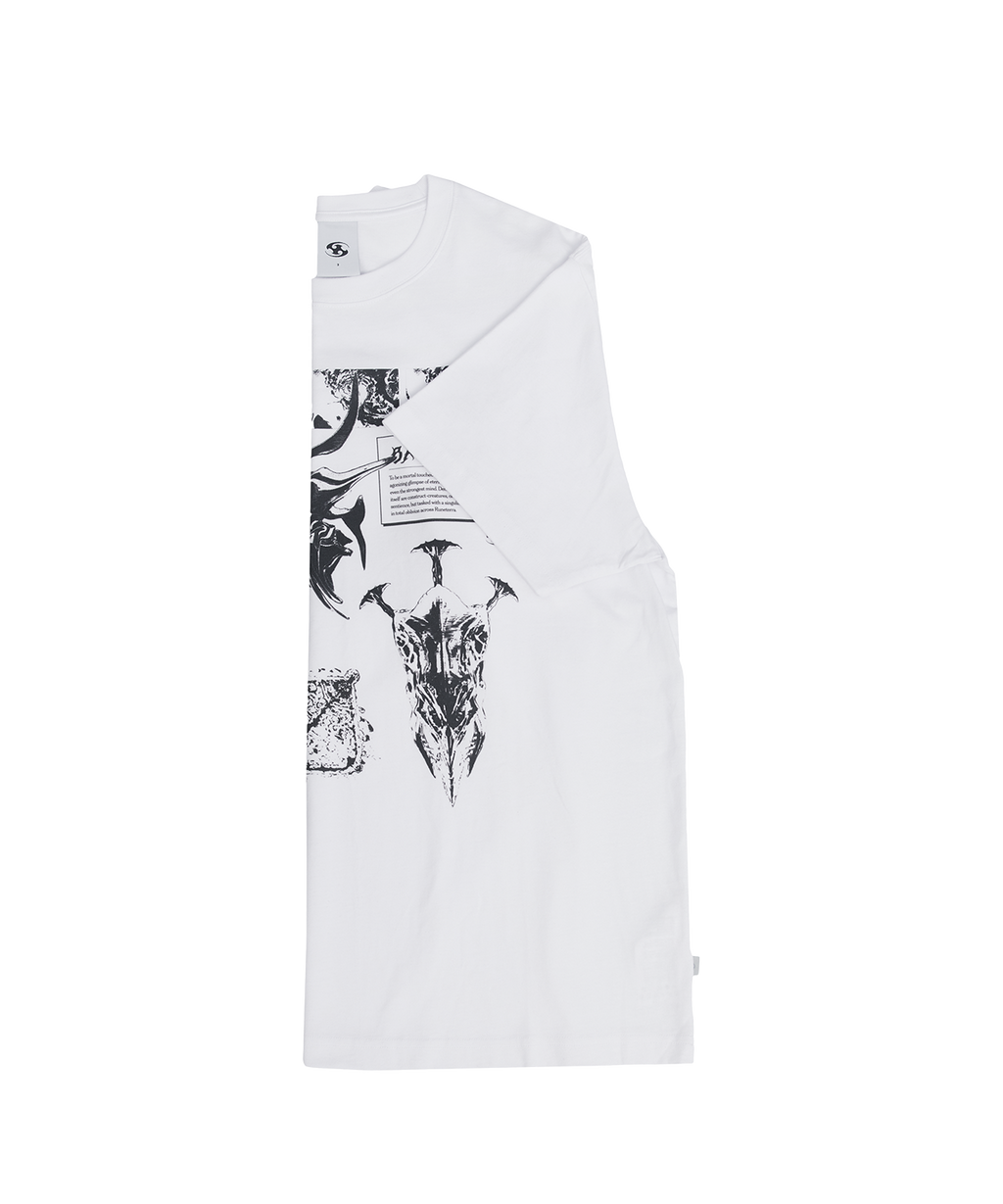 San San Gear - Baron Pit T-Shirt (White) product image 8 | TRAB K-Fashion Australia