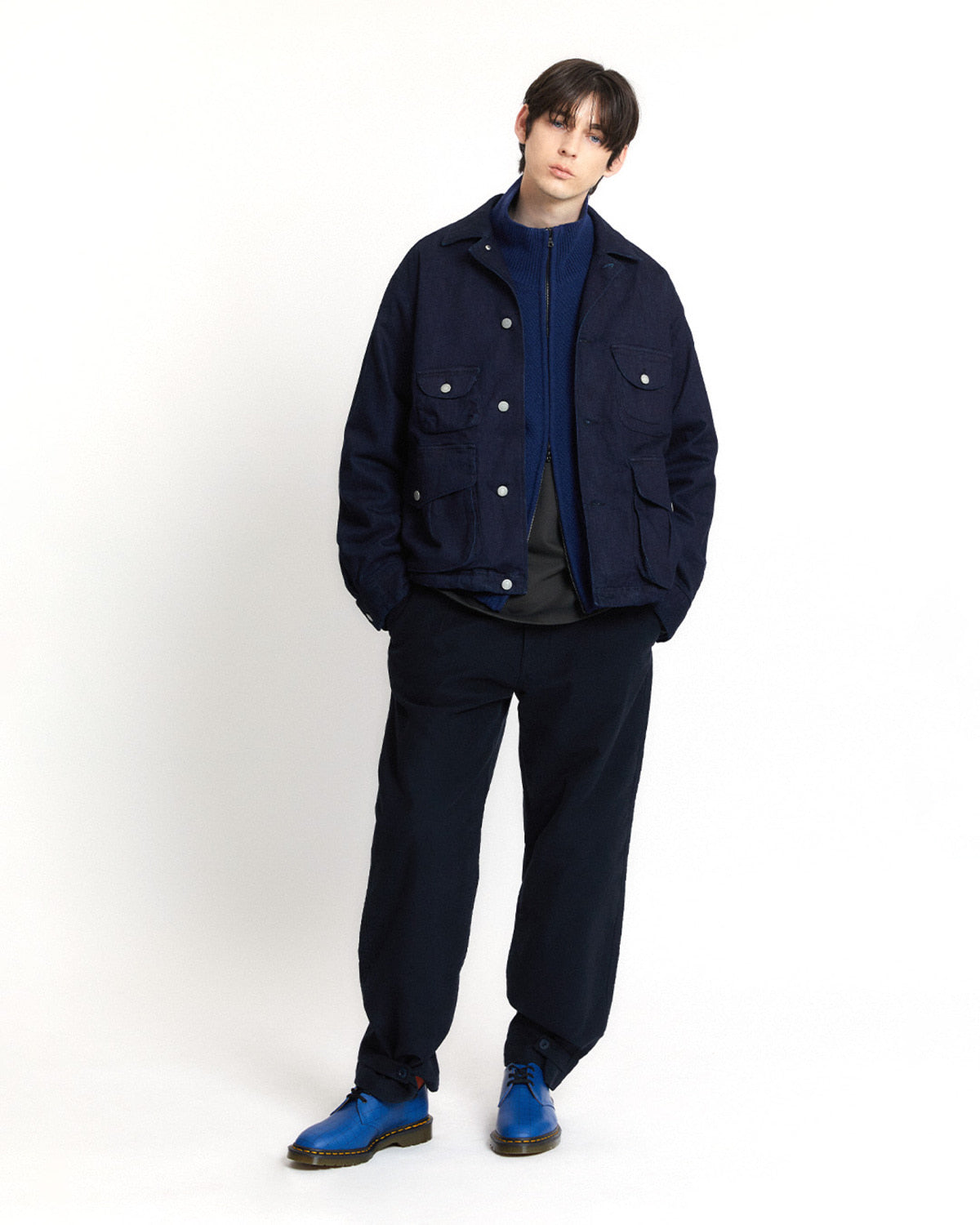 Eastlogue - Trapper Jacket (Indigo Denim) product image 4 | TRAB K-Fashion Australia