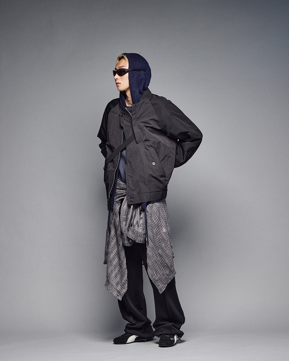 Hatchingroom - Hairy Track Pants (Black) product image 18 | TRAB K-Fashion Australia