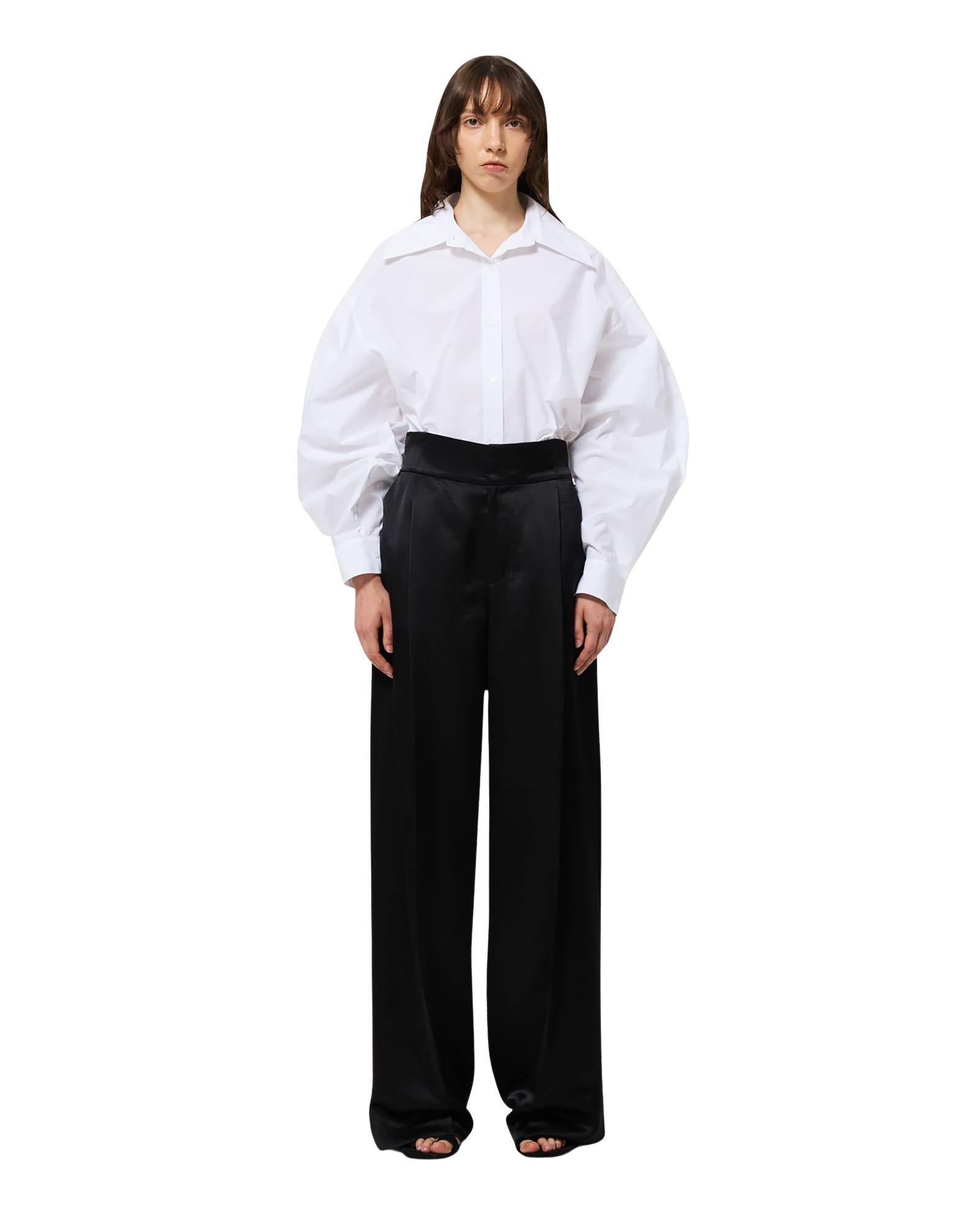 Kimhe Kim - Belted Wide Pants (Black) product image 2 | TRAB K-Fashion Australia