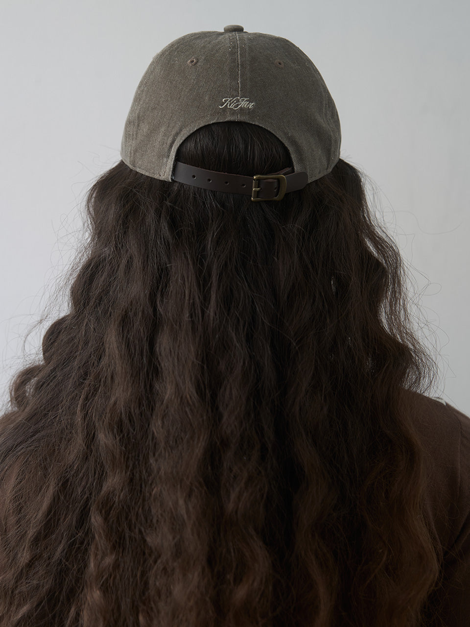 Kijun - Blue 08 Cap (Charcoal Brown) product image 3 | TRAB K-Fashion Australia