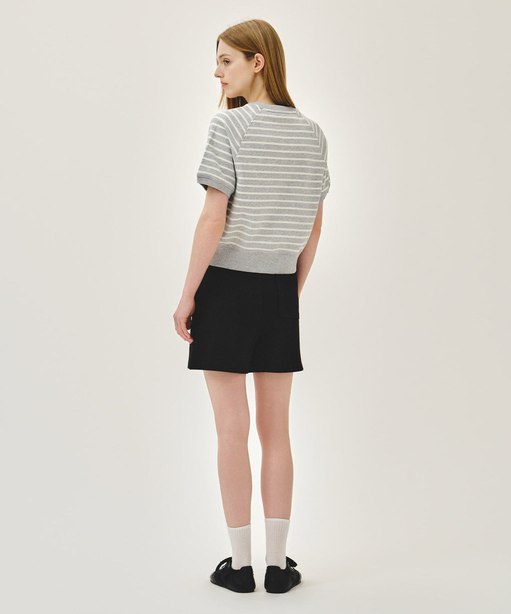 Marithe & Francois Girbaud - Vintage Classic Logo Sweat Shorts (Black) product image 5 | TRAB K-Fashion Australia