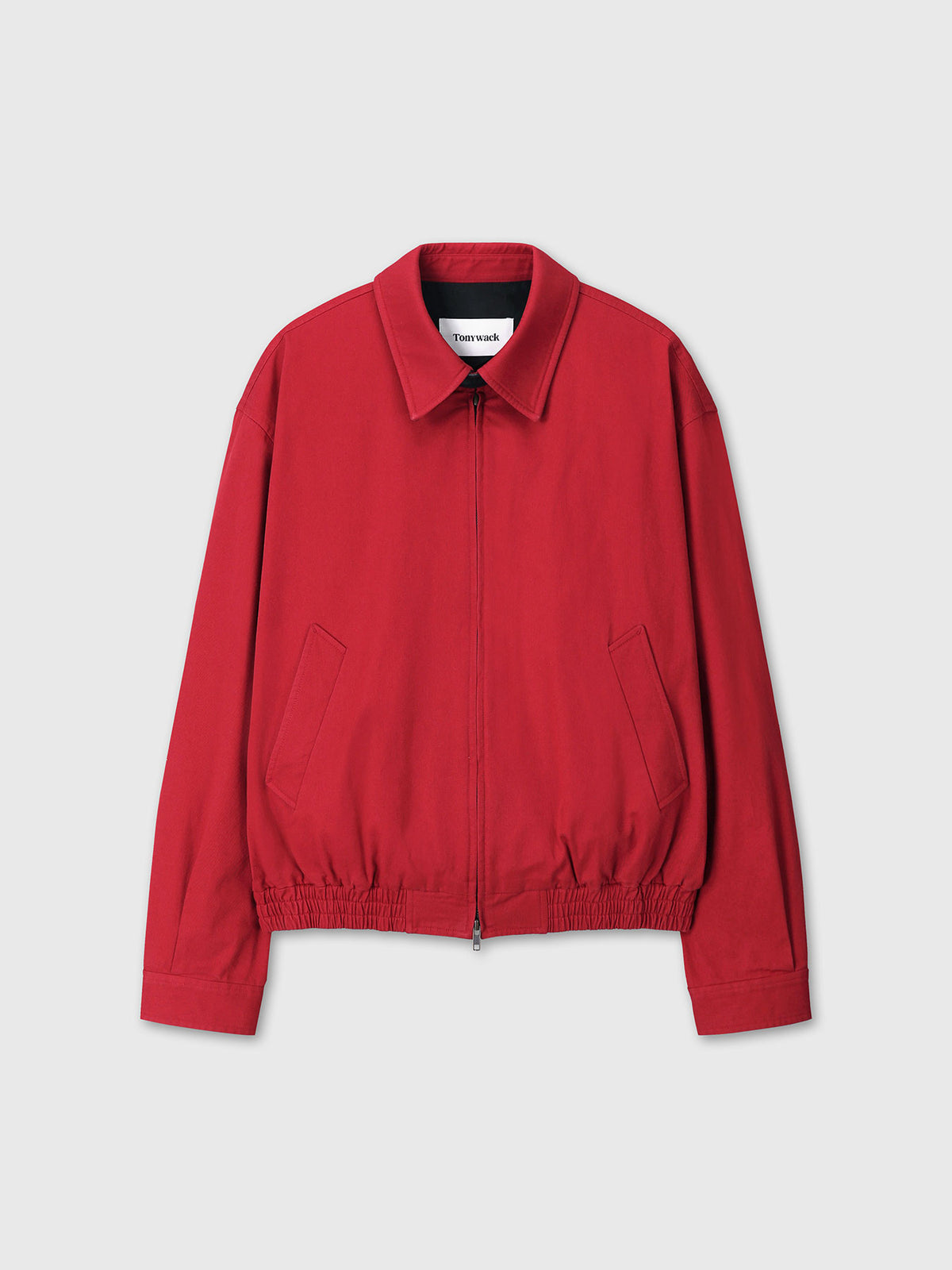 Tonywack - Garment Washed Cotton Blouson (Red) product image 9 | TRAB K-Fashion Australia