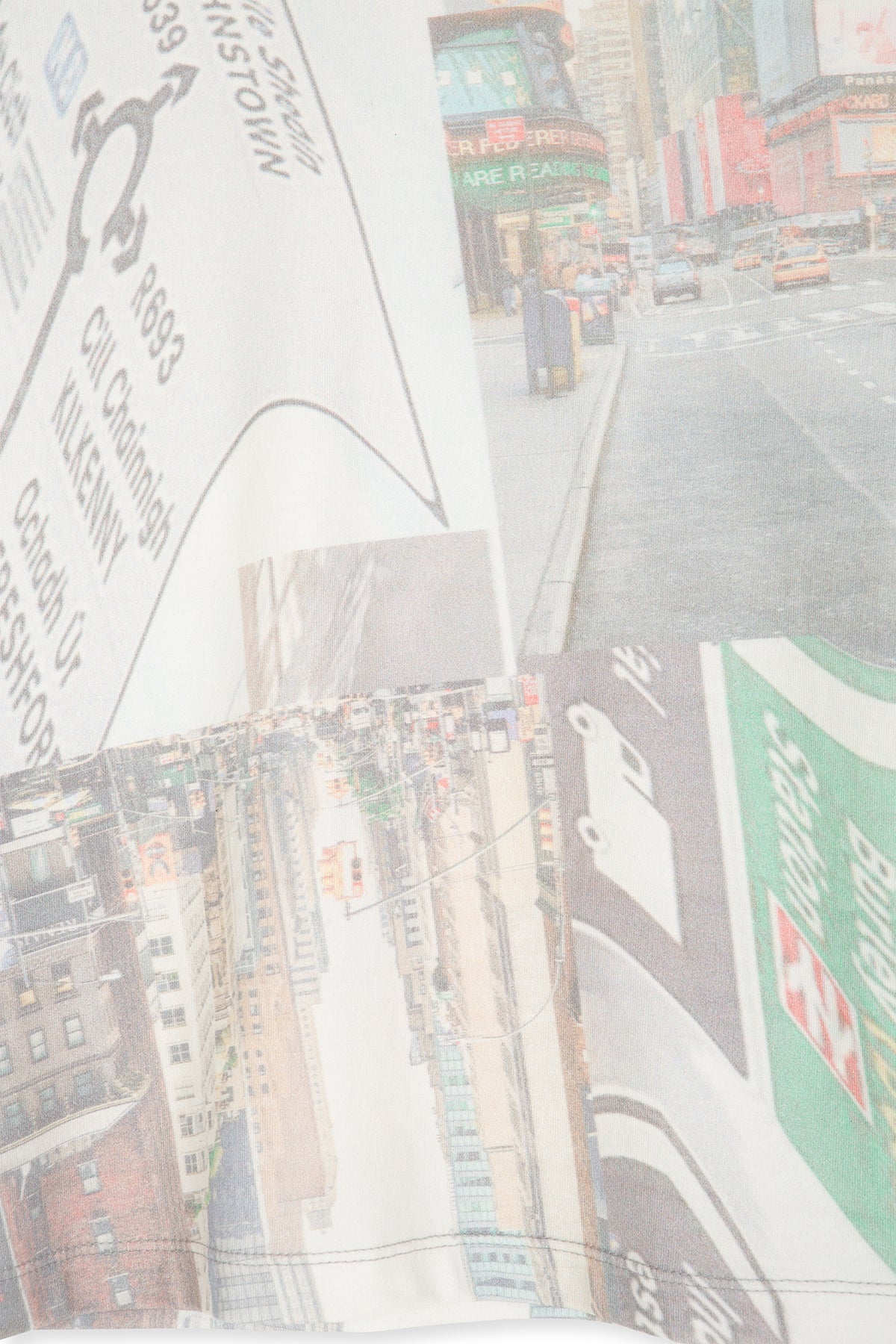 Matin Kim - Peaches Photography Crop Top (White) product image 6 | TRAB K-Fashion Australia