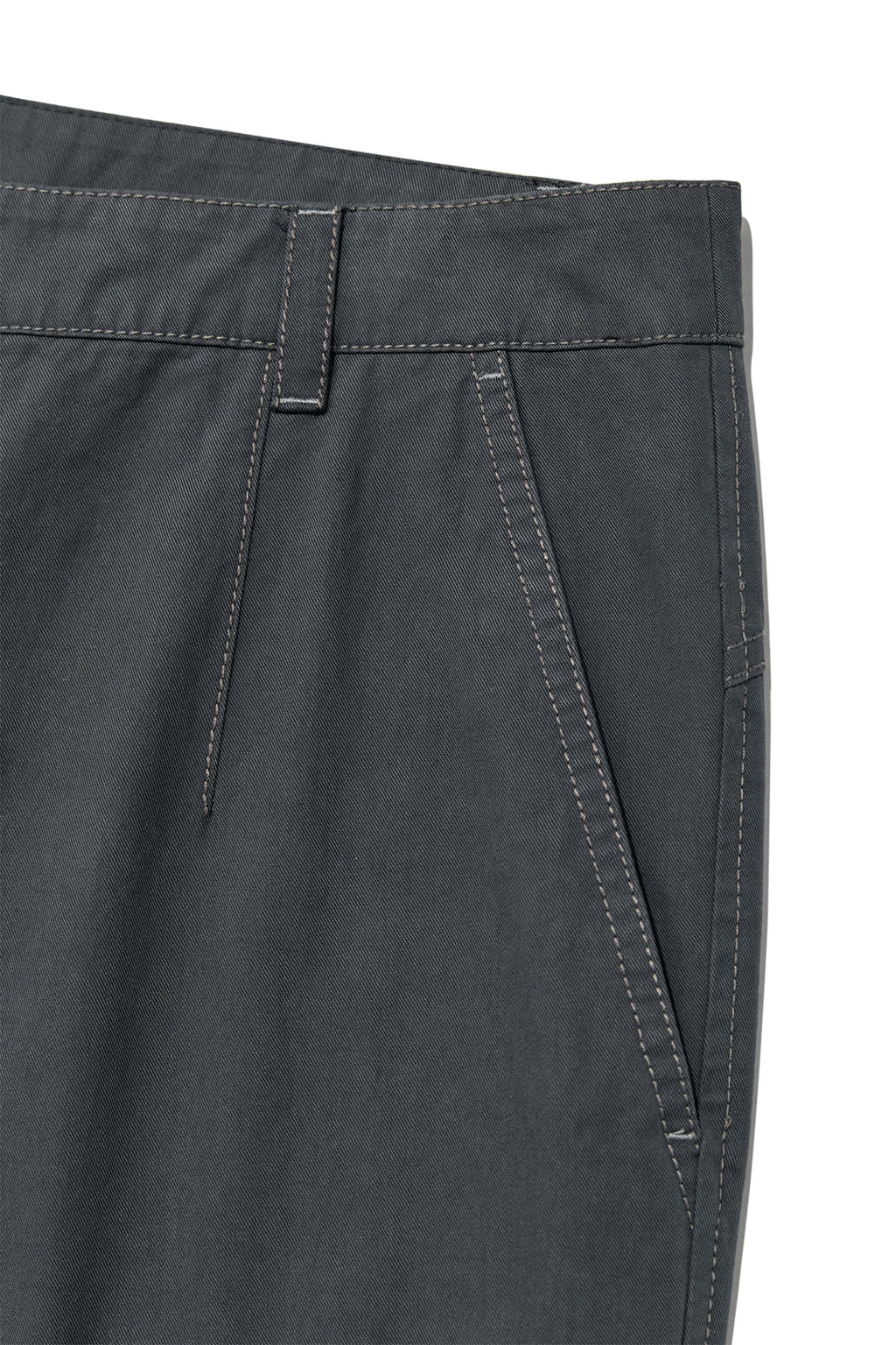 Matin Kim - Out Pocket Cotton Cargo Pants (Smoke Blue) product image 4 | TRAB K-Fashion Australia