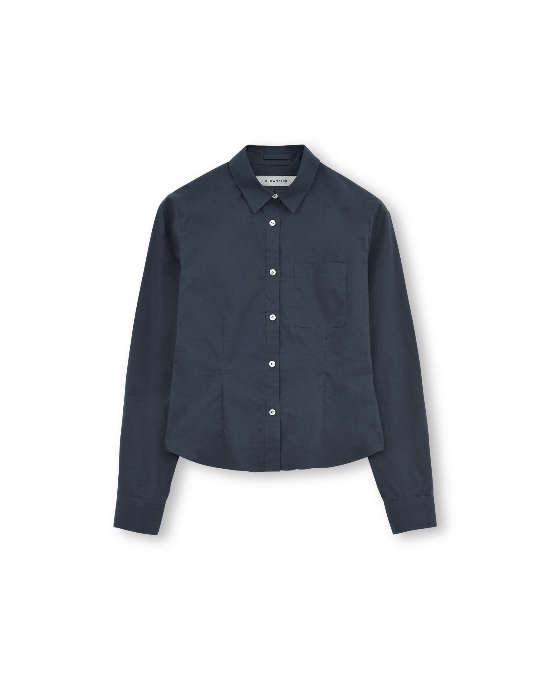 Brownyard - Line Shirt (Dark Navy) product image 3 | TRAB K-Fashion Australia