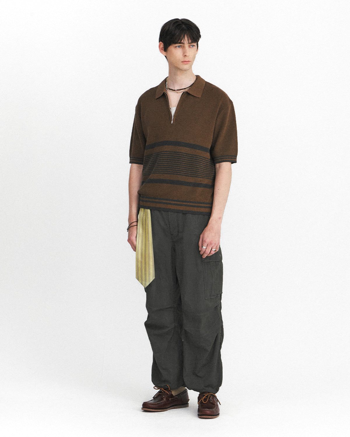 Eastlogue - Shell Easy Pants (Olive) product image 4 | TRAB K-Fashion Australia