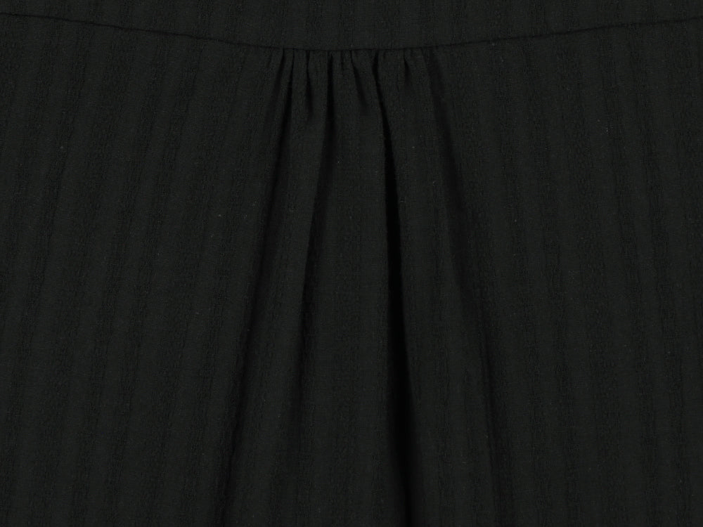 Coyseio - Fringe Shirring Blouse (Black) product image 19 | TRAB K-Fashion Australia