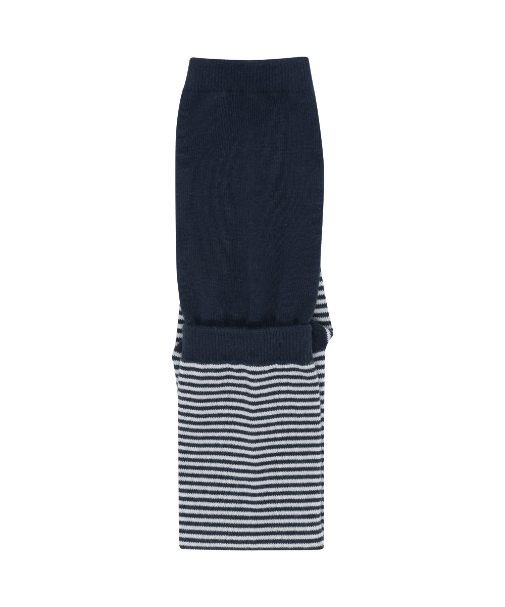 Coyseio - Double-Layer Striped Socks (Navy) product image 12 | TRAB K-Fashion Australia