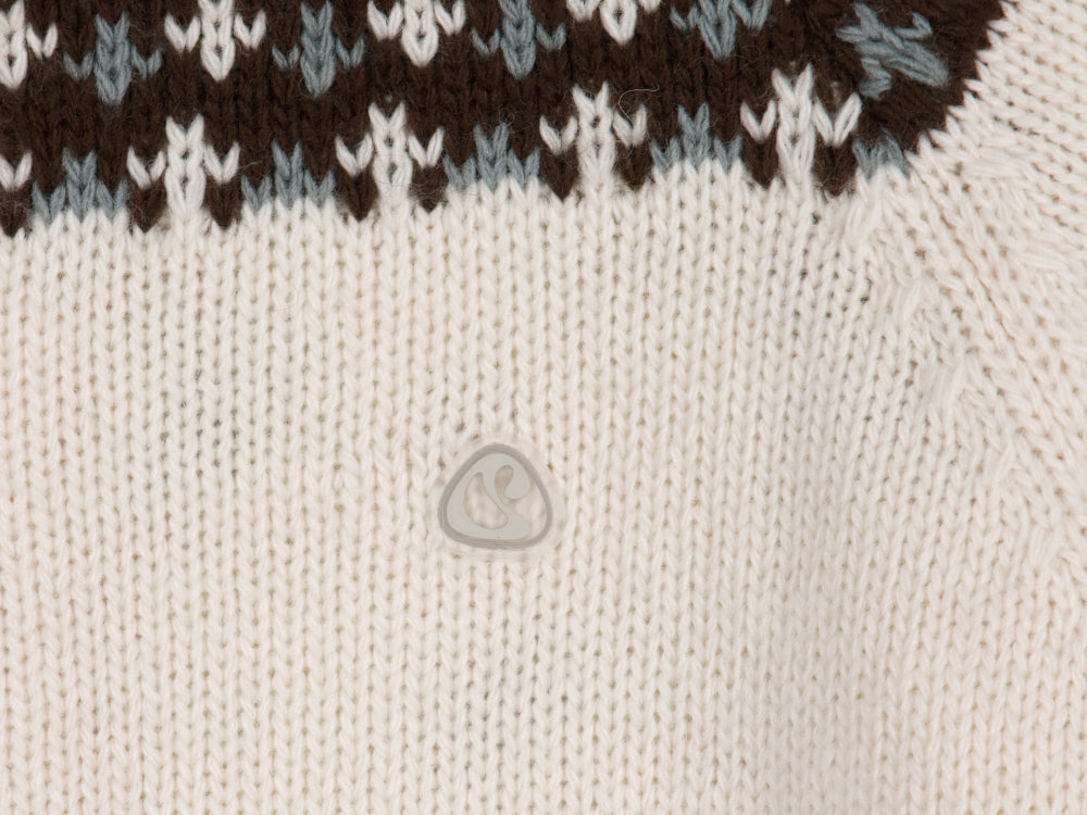 Coyseio - Mossy Cowichan Knit Jacket (Ivory) product image 27 | TRAB K-Fashion Australia