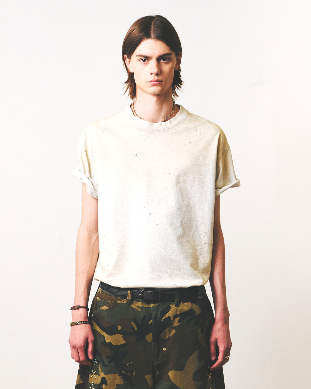 Eastlogue - Vintage 11 Boxy T-shirts (Vintage Oatmeal) product image 1 | TRAB K-Fashion Australia