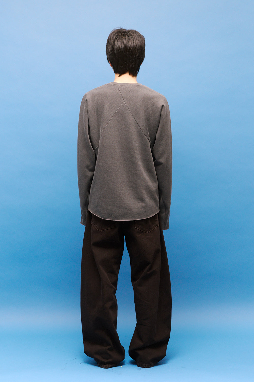Hatchingroom - Wide Curve Jeans (Bleached Black) product image 7 | TRAB K-Fashion Australia