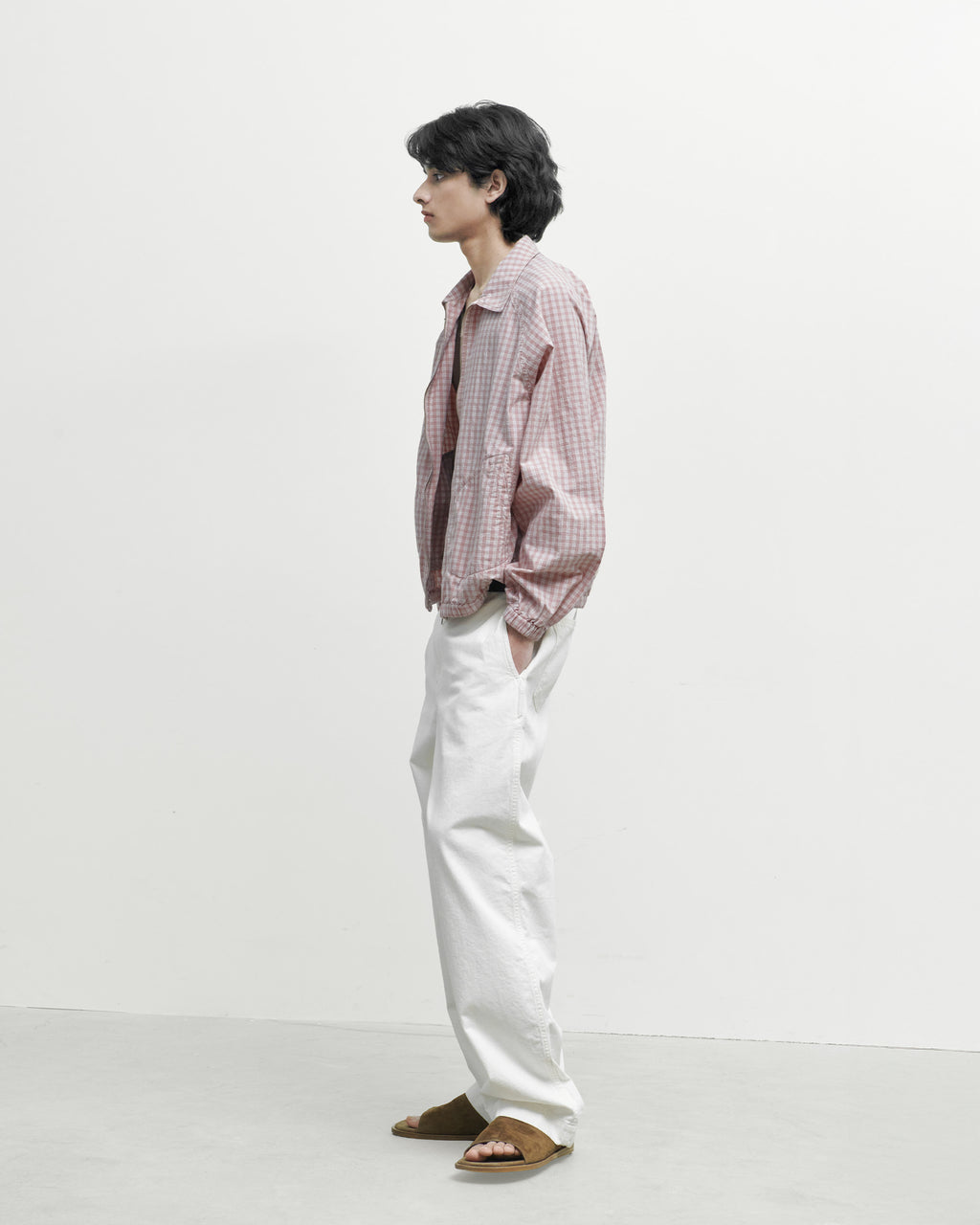 Brownyard - Check Blouson (Pink) product image 2 | TRAB K-Fashion Australia