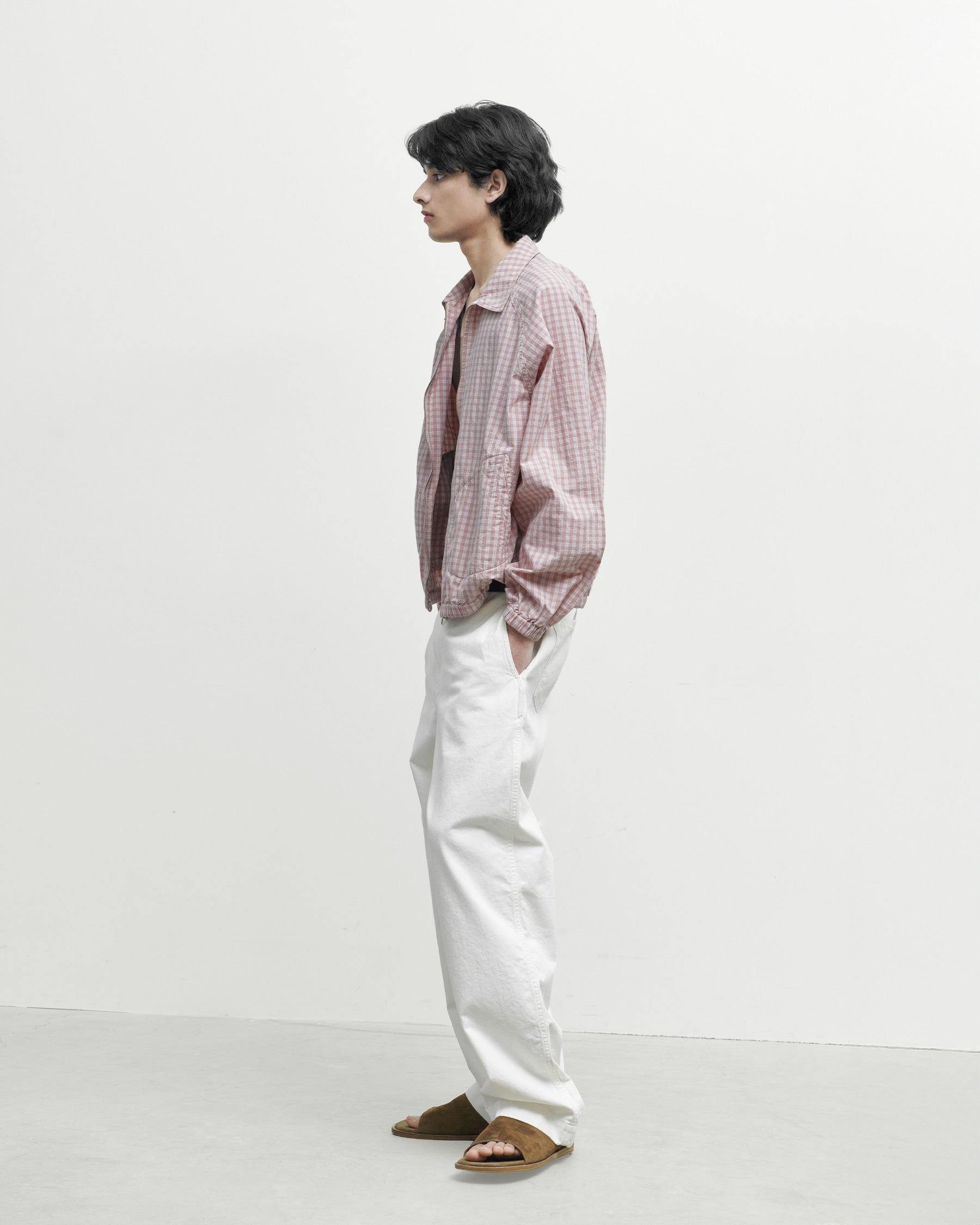Brownyard - Check Blouson (Pink) product image 2 | TRAB K-Fashion Australia