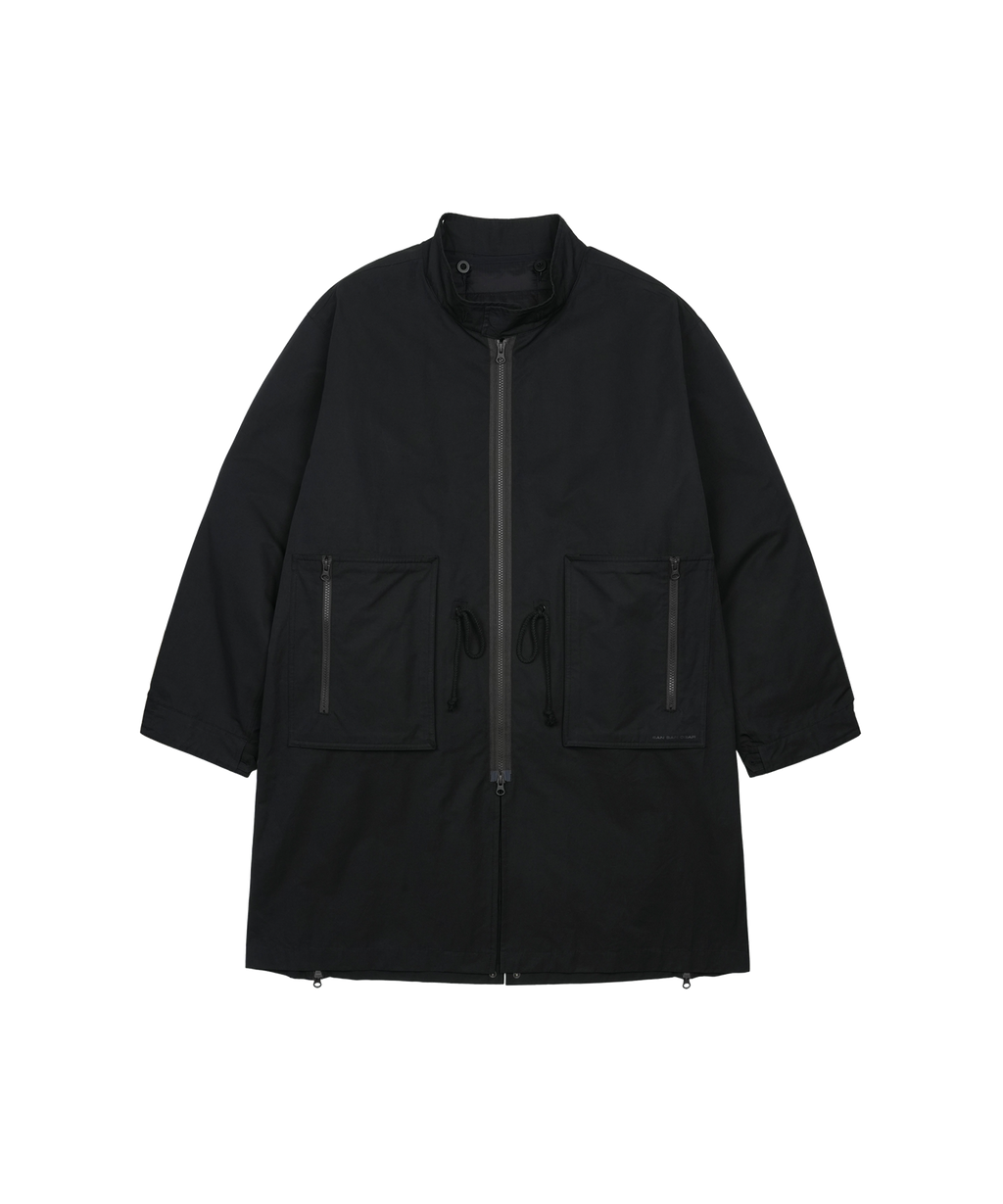 San San Gear - Zipper Field Parka (Black) product image 4 | TRAB K-Fashion Australia