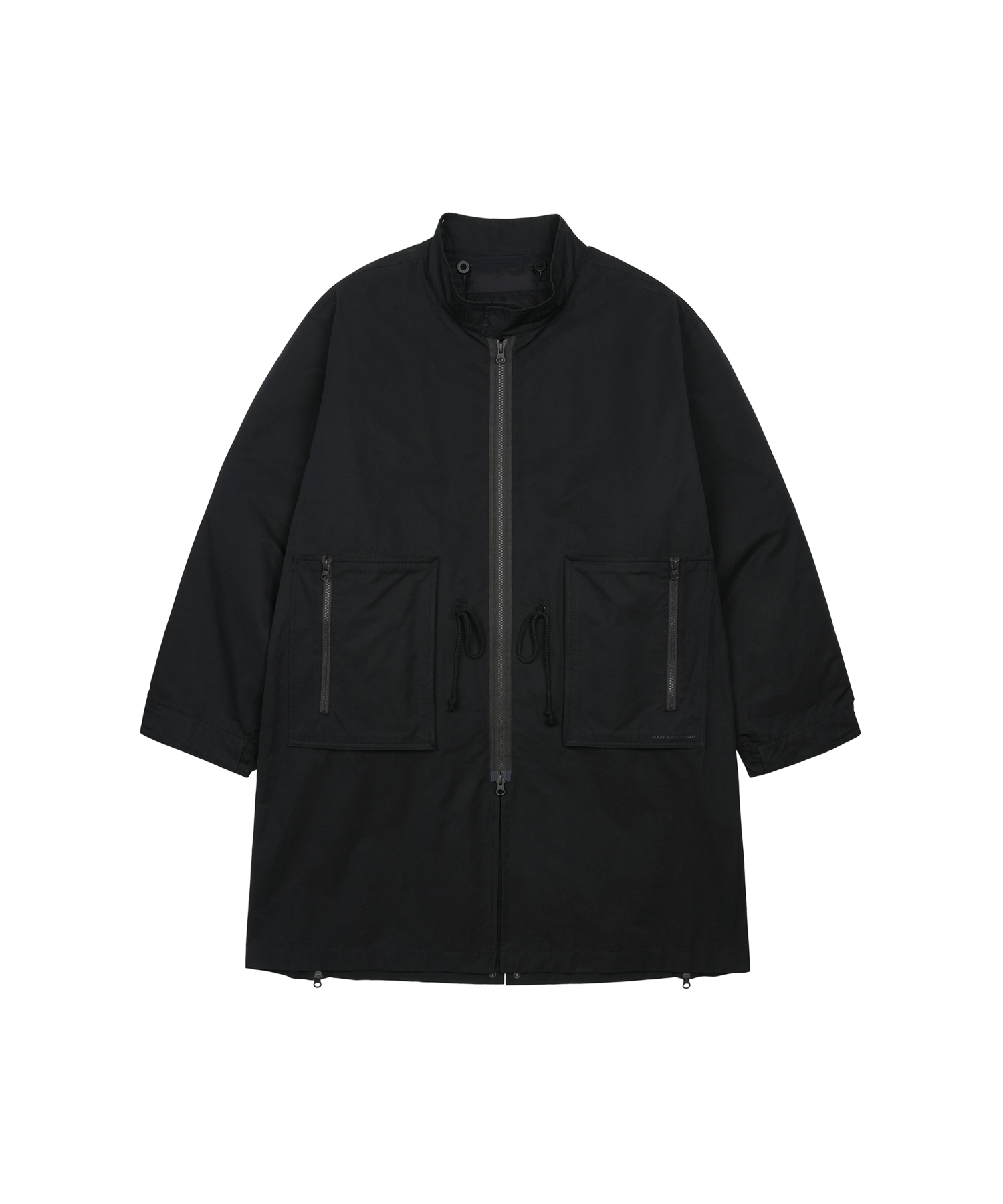 San San Gear - Zipper Field Parka (Black) product image 4 | TRAB K-Fashion Australia