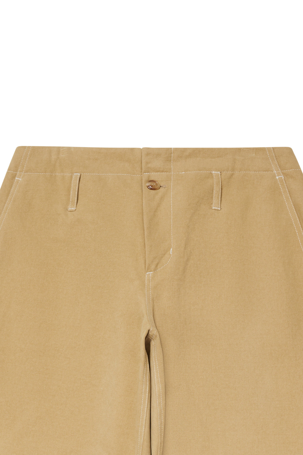 Deinet - Peach Cotton Curved Pants (Beige) product image 9 | TRAB K-Fashion Australia