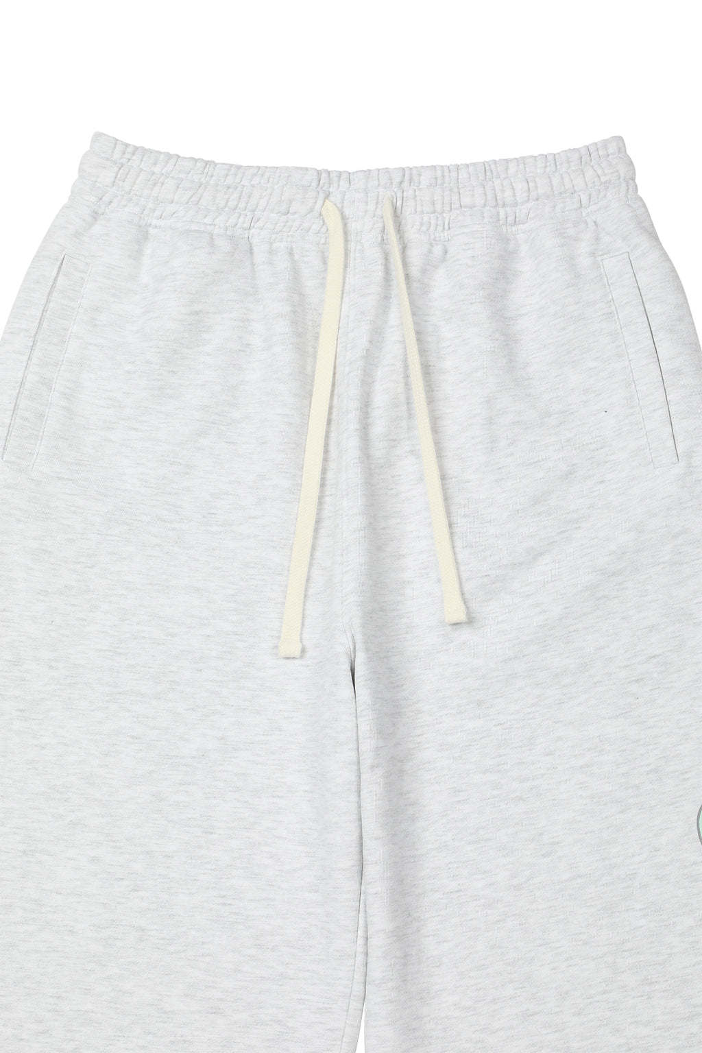 Deinet - Dn Script Sweat Bermuda Pants (Light Grey) product image 11 | TRAB K-Fashion Australia