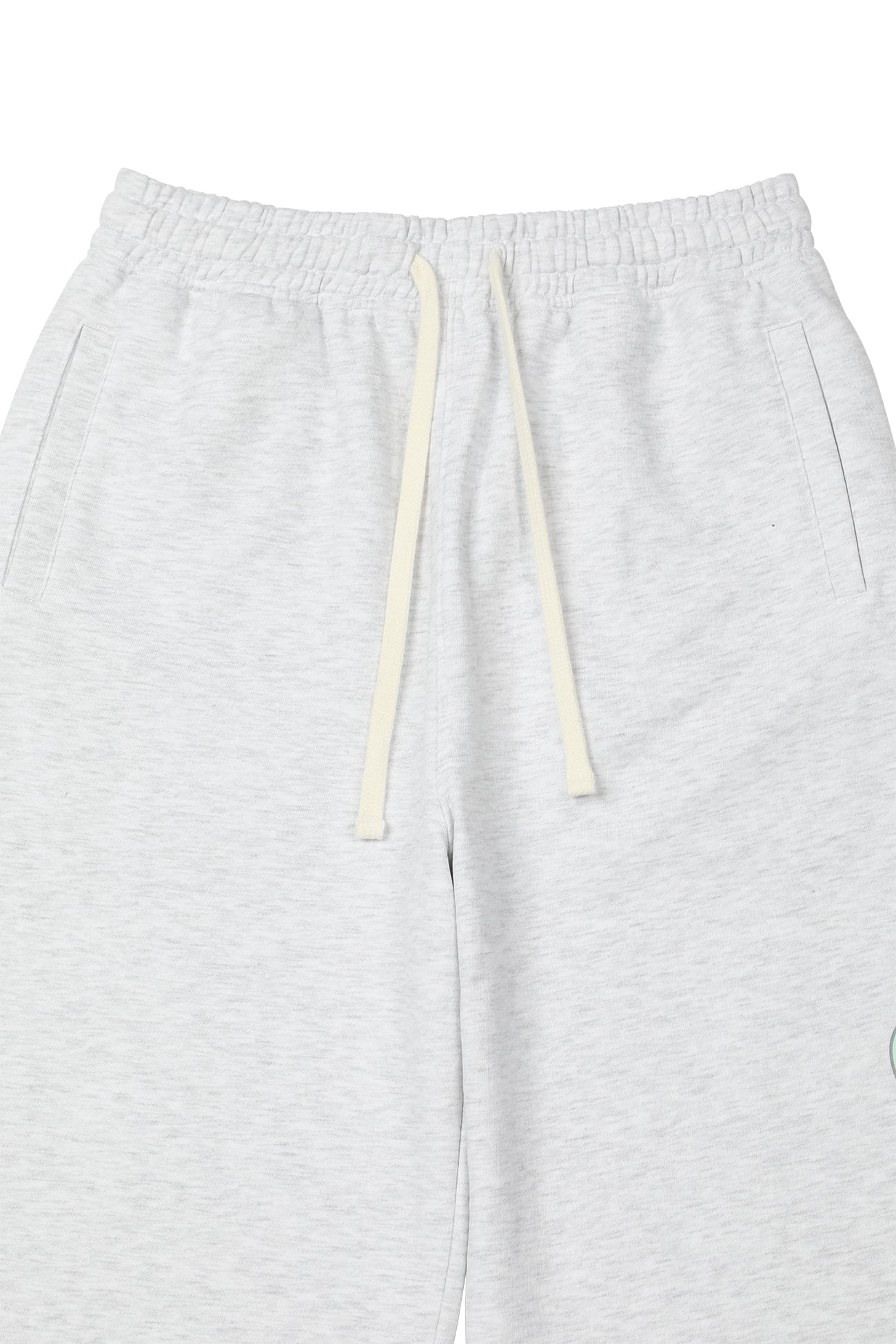 Deinet - Dn Script Sweat Bermuda Pants (Light Grey) product image 11 | TRAB K-Fashion Australia