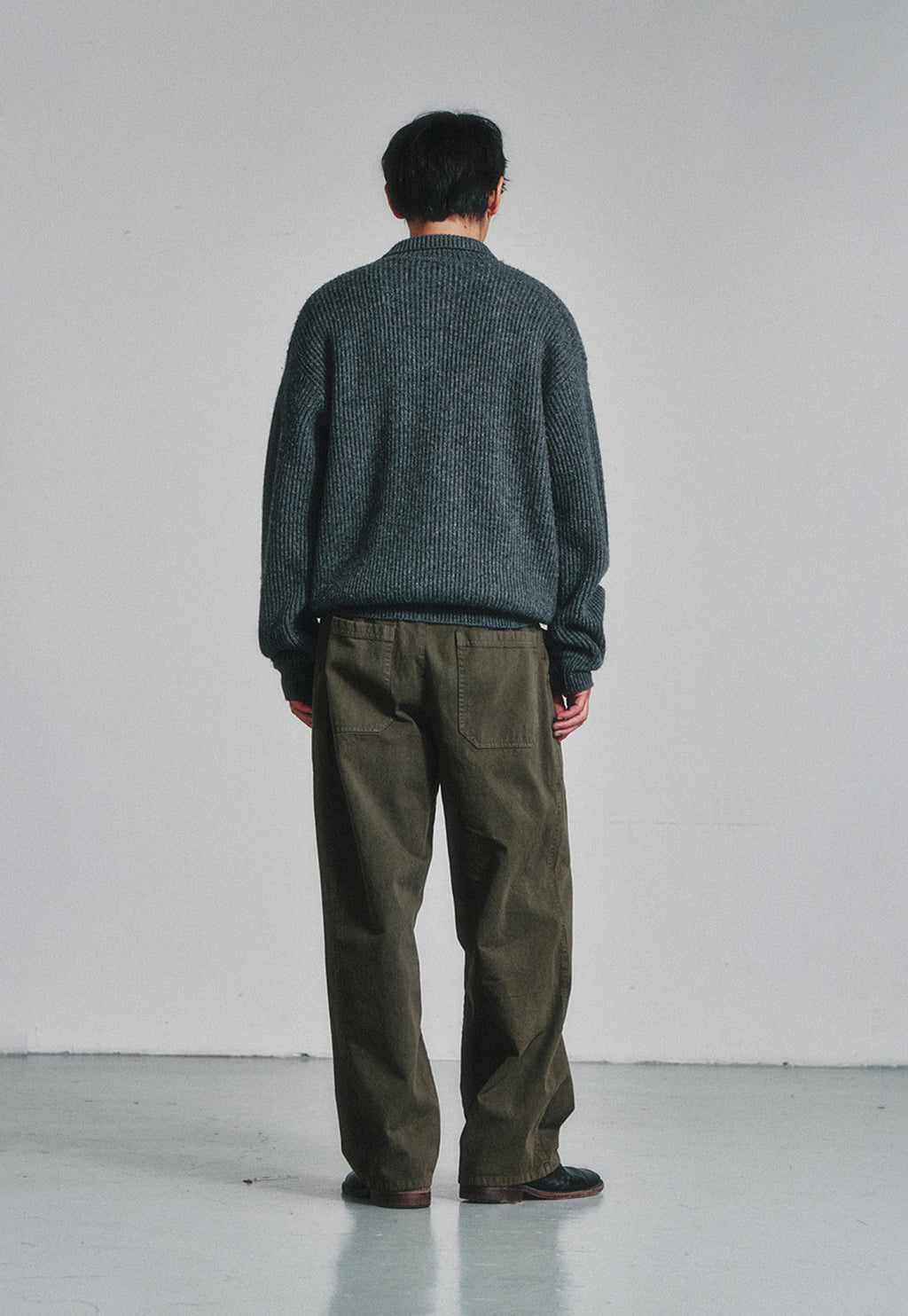 Art if acts - French Workwear Pants (Khaki) product image 4 | TRAB K-Fashion Australia