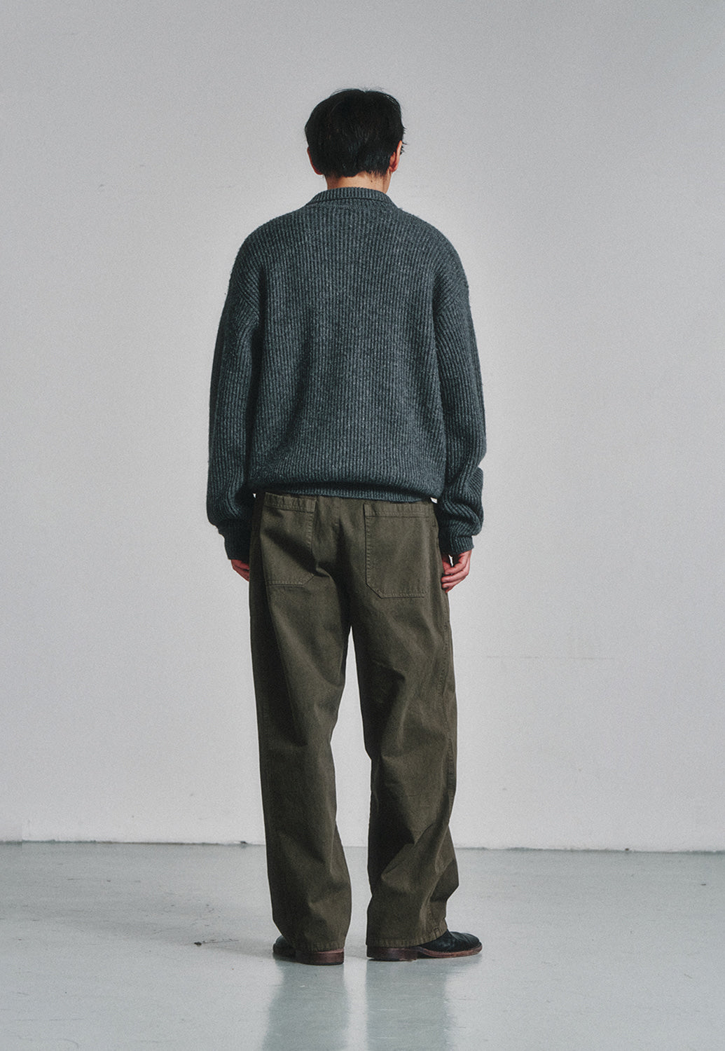 Art if acts - French Workwear Pants (Khaki) product image 4 | TRAB K-Fashion Australia