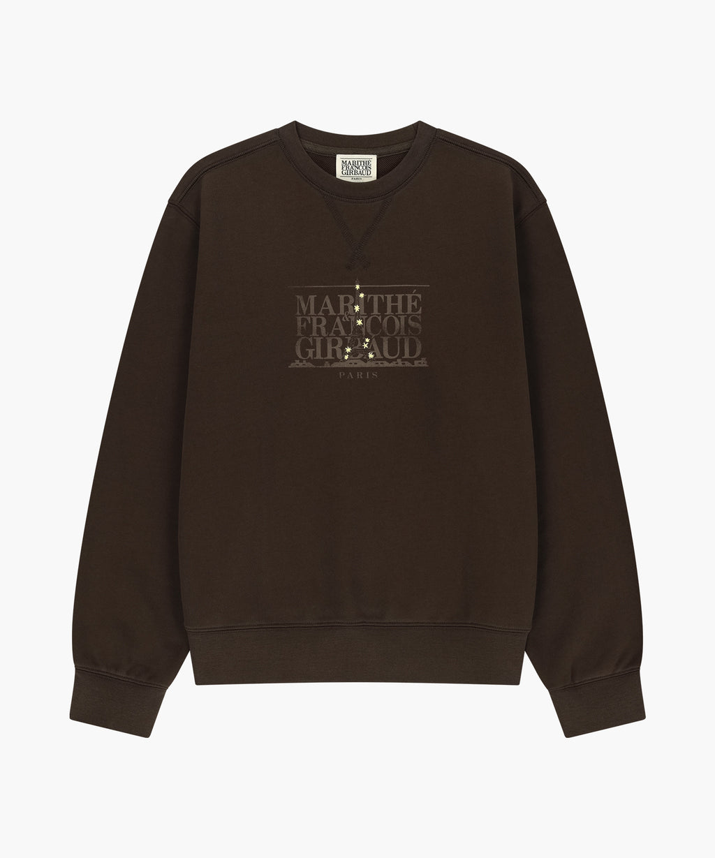 Marithe & Francois Girbaud - Eiffel Classic Logo Sweatshirt (Brown) product image 6 | TRAB K-Fashion Australia