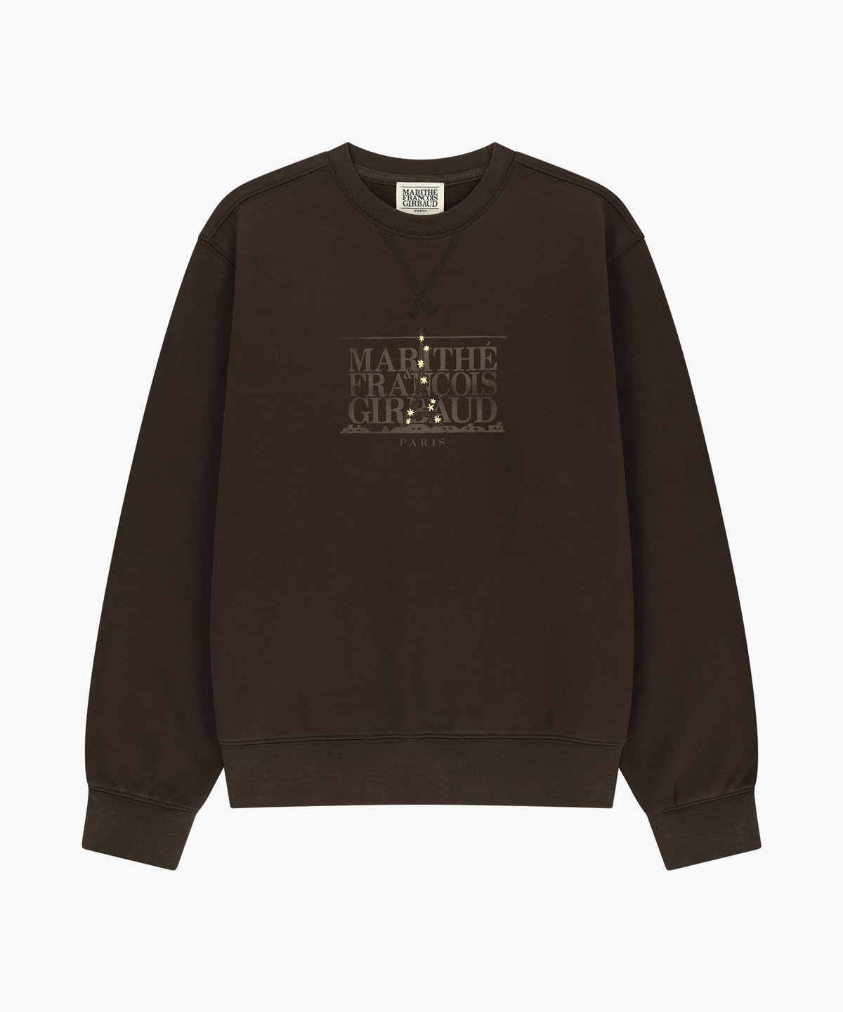 Marithe & Francois Girbaud - Eiffel Classic Logo Sweatshirt (Brown) product image 6 | TRAB K-Fashion Australia