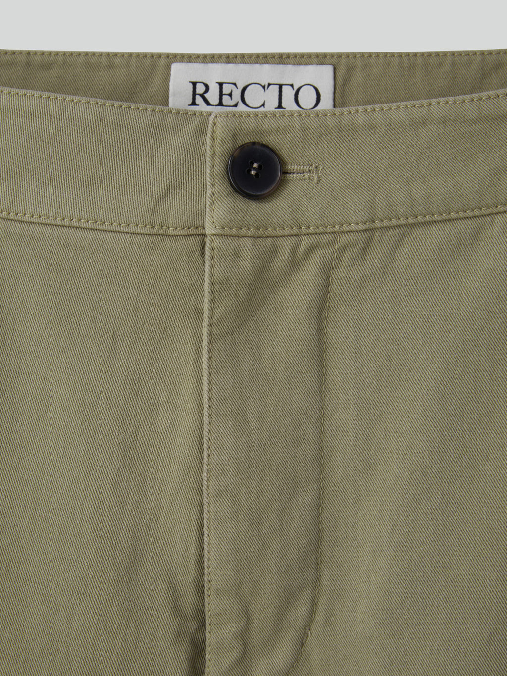 Recto - Waist Belt Detail Cotton Pants (Light Khaki) product image 7 | TRAB K-Fashion Australia